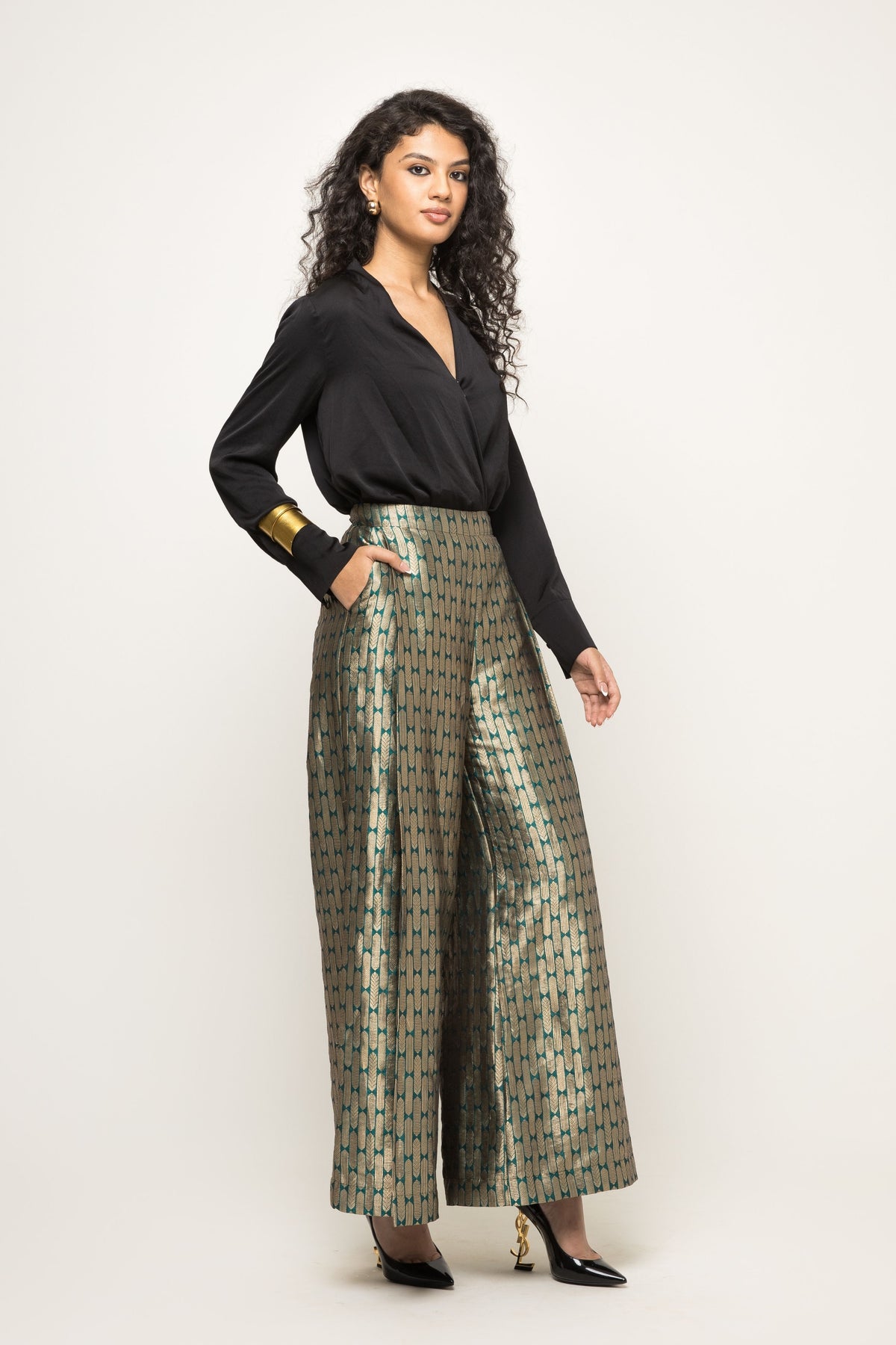 Statement Metallic Co-ord Set