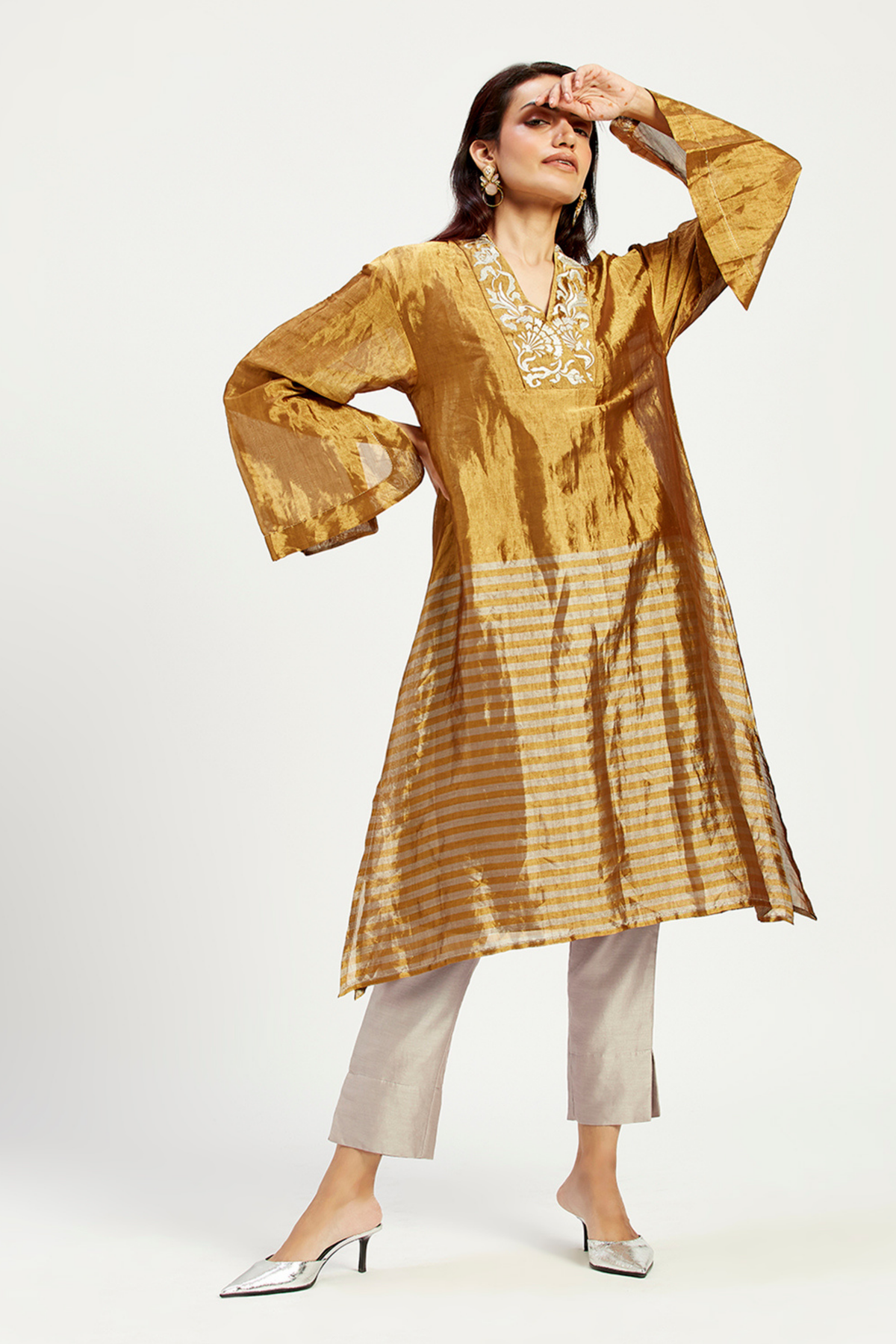 Nambia Golden Sun Tunic With Pants