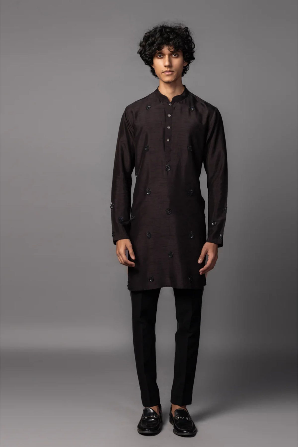 Cocoa Fluer Kurta Set