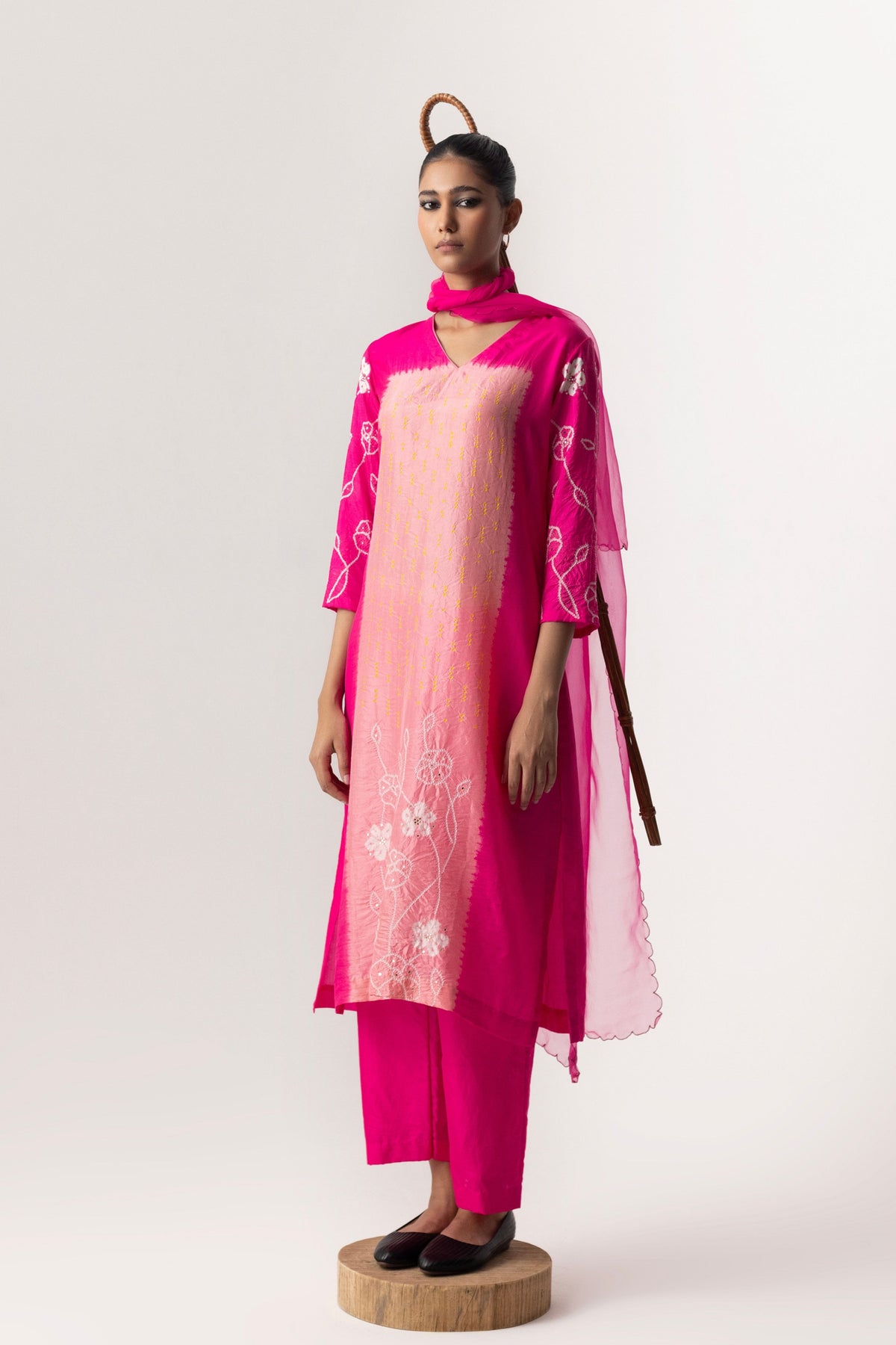 Peach Pink Mira Kurta Set