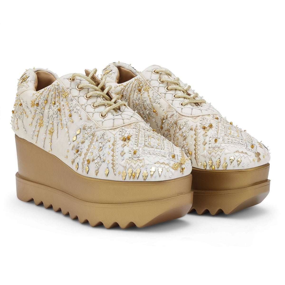 Darlings Wedding Wedge Sneakers