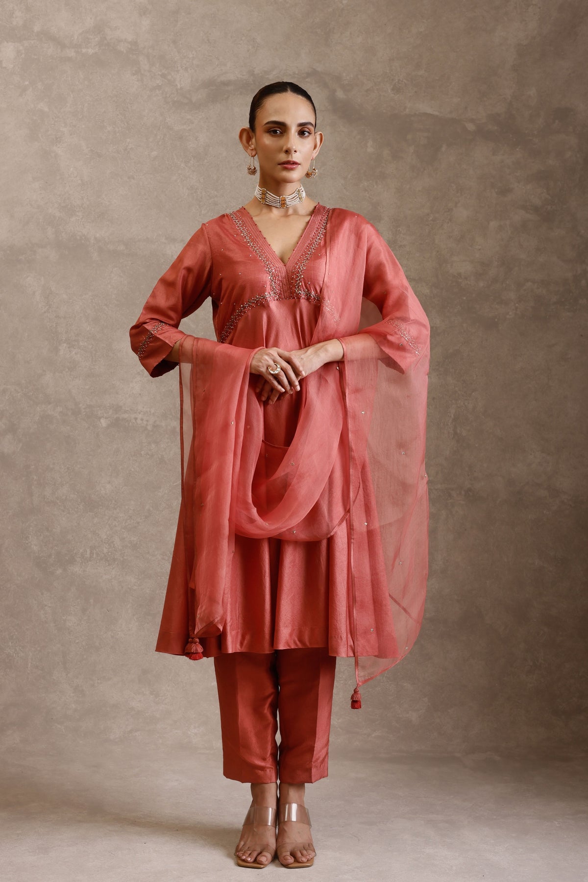 Uttara Pink Kurta Set