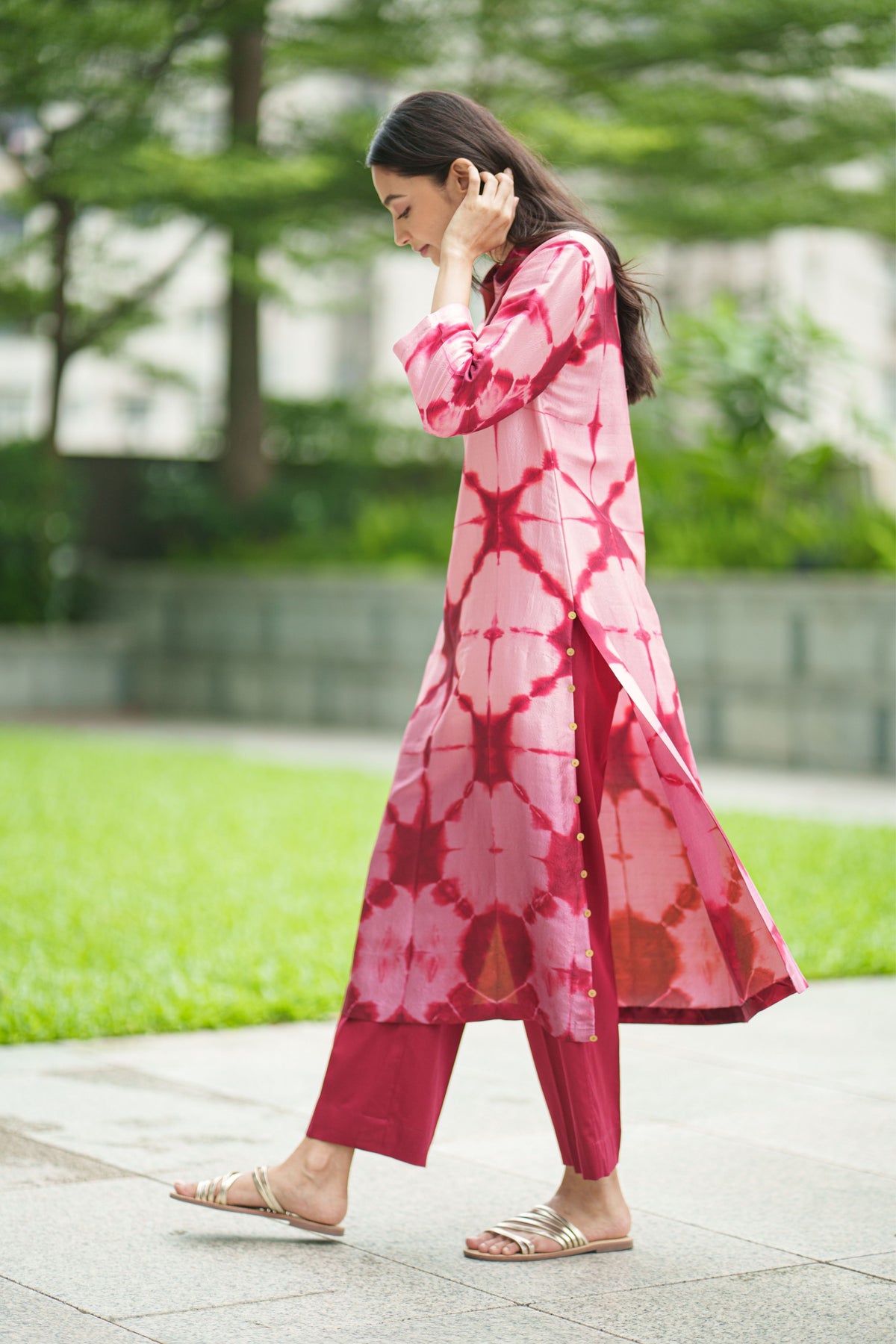 Clara Pink Kurta With Pants