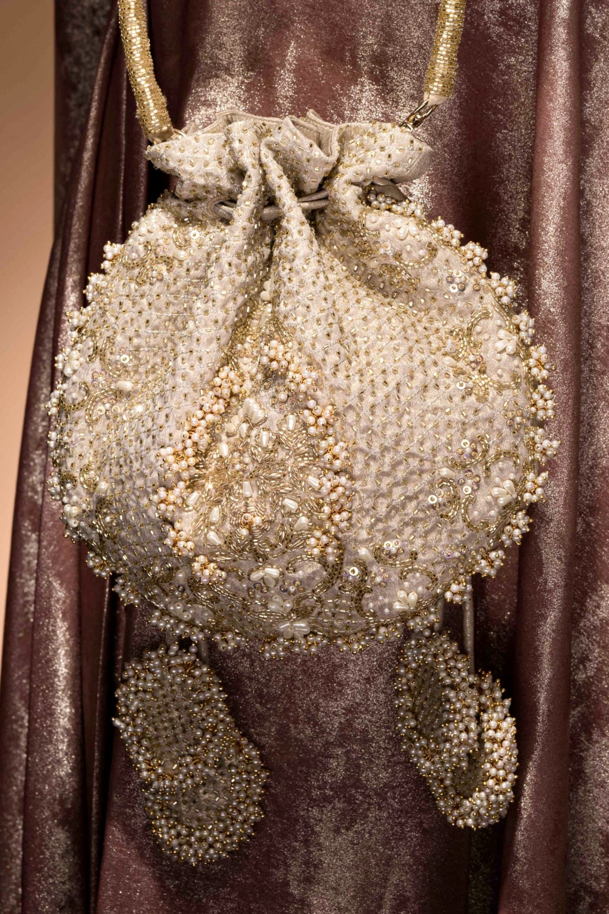 Ruhani Gold Potli Bag