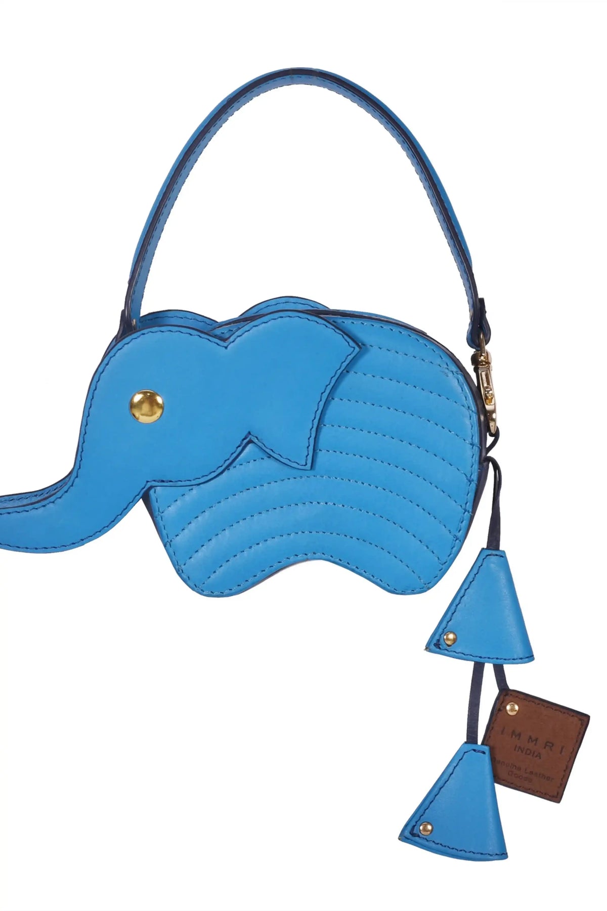 Blue Hathi Batua Bag