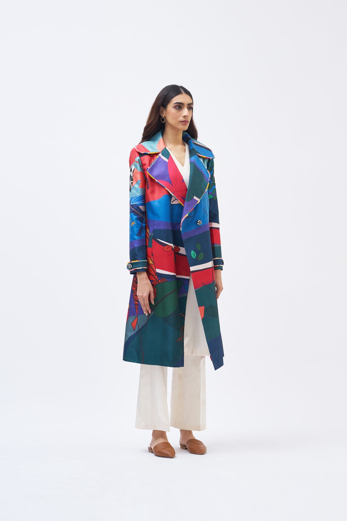 Kaya&#39;s Habitat Technicolour Trench Jacket