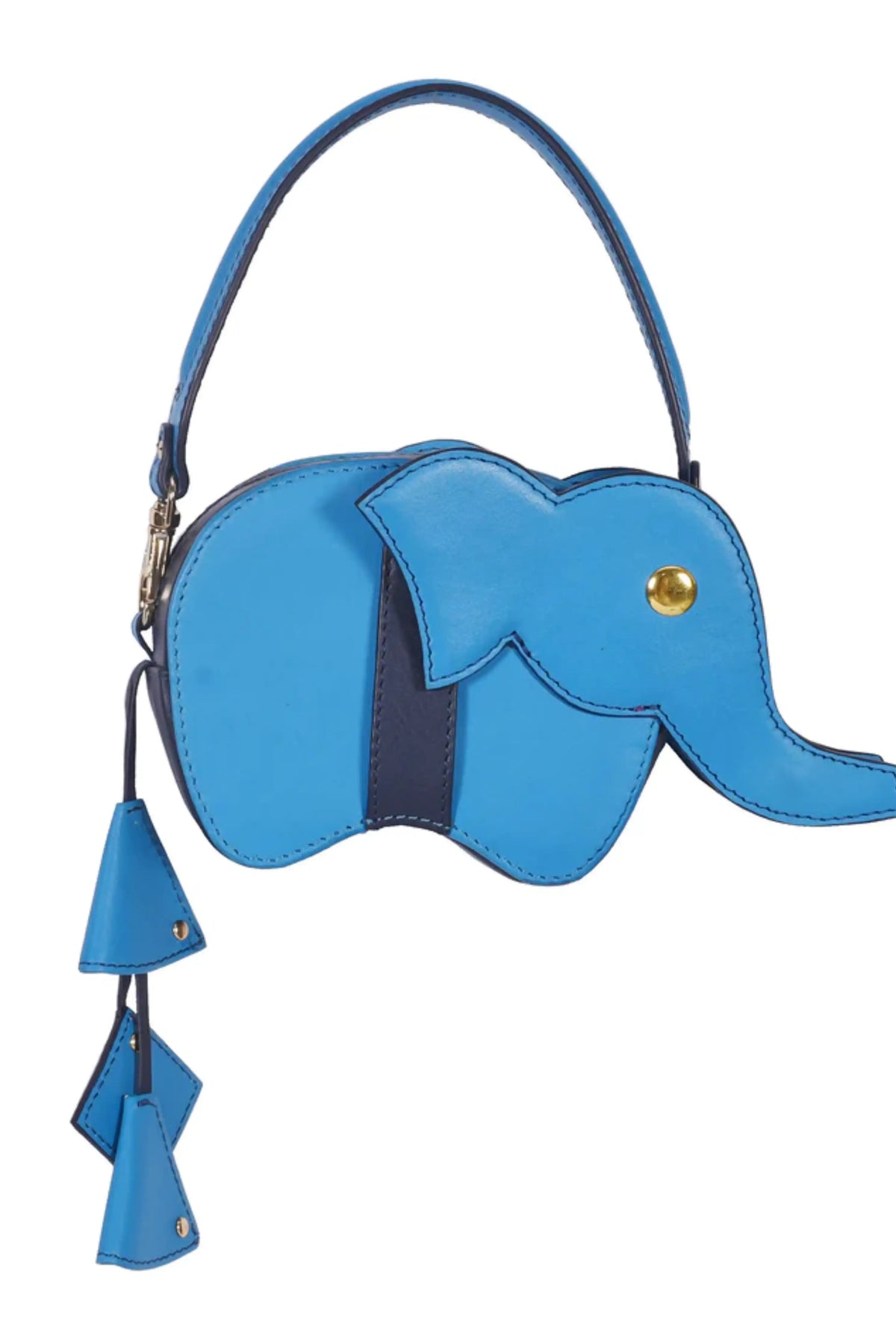 Blue Hathi Batua Bag