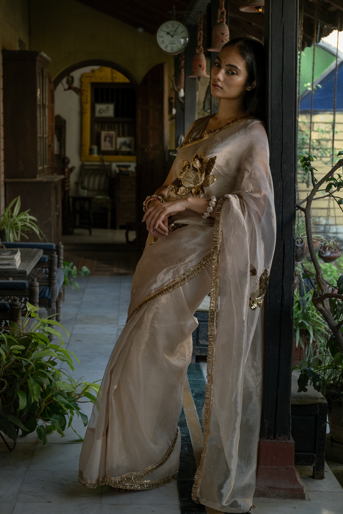 Swarna Silk Tissue Saree