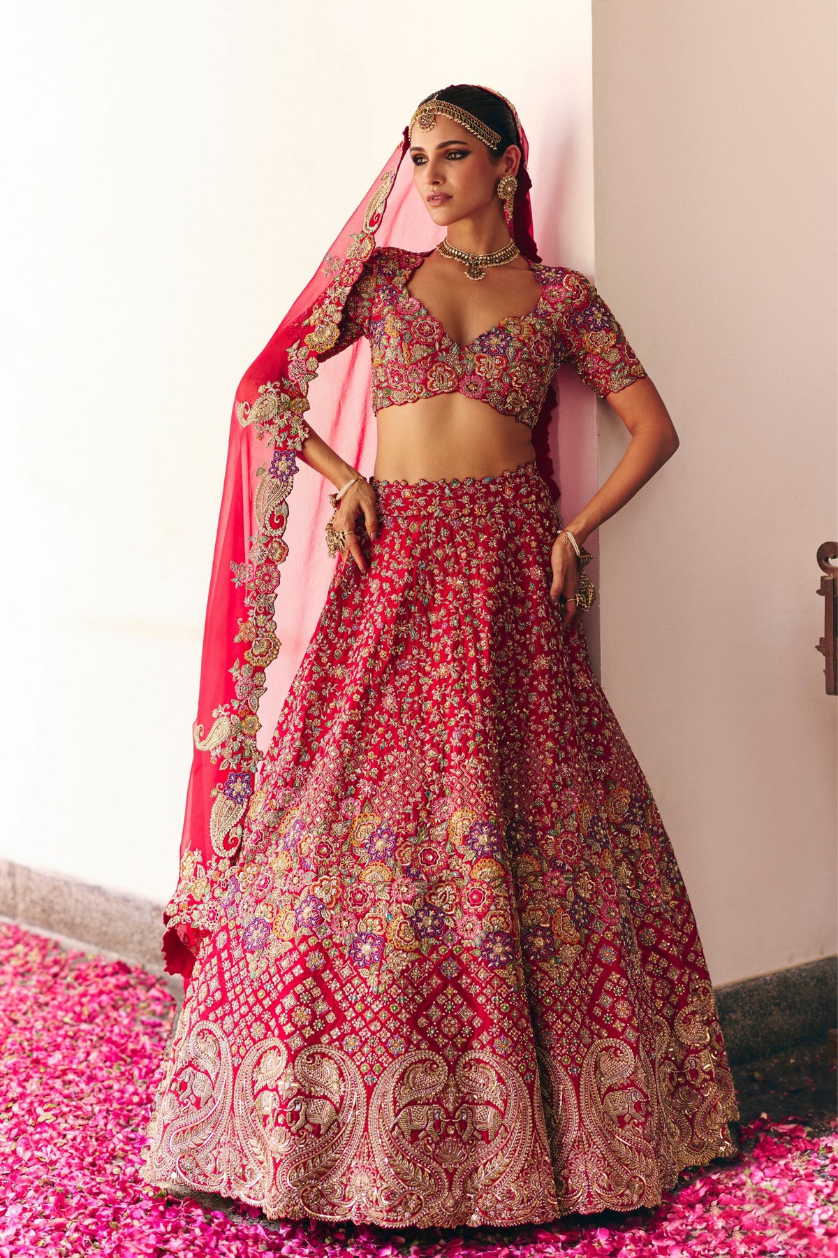 Aeindri Lehenga Set