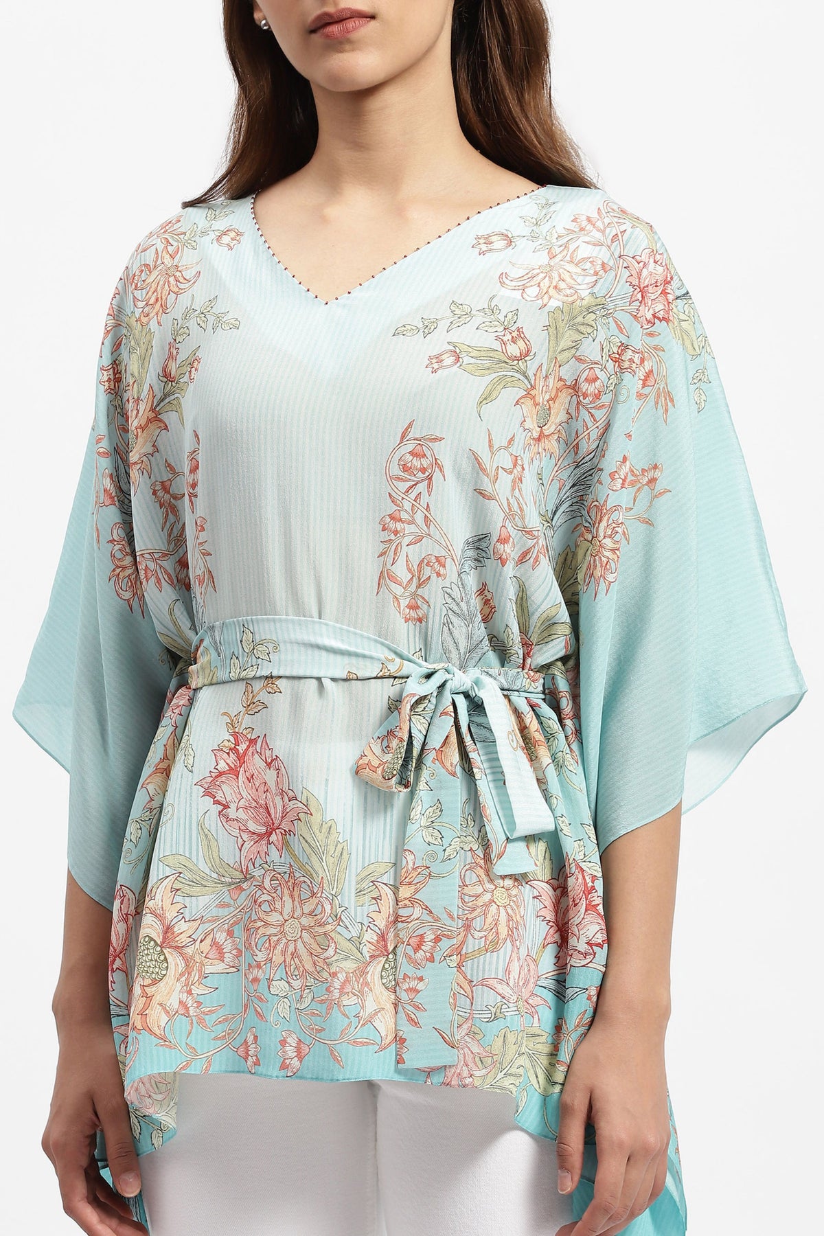 Blue Marine Kaftan