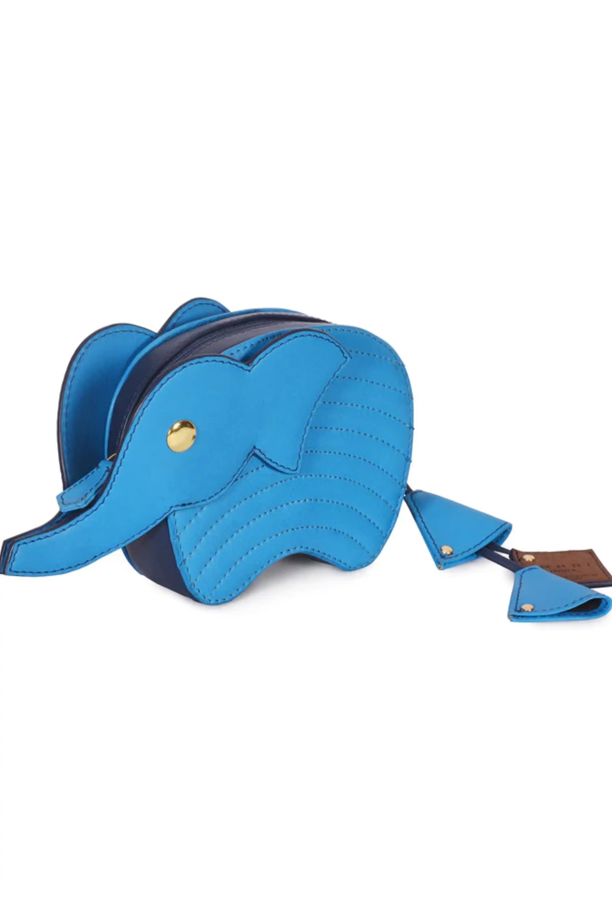 Blue Hathi Batua Bag