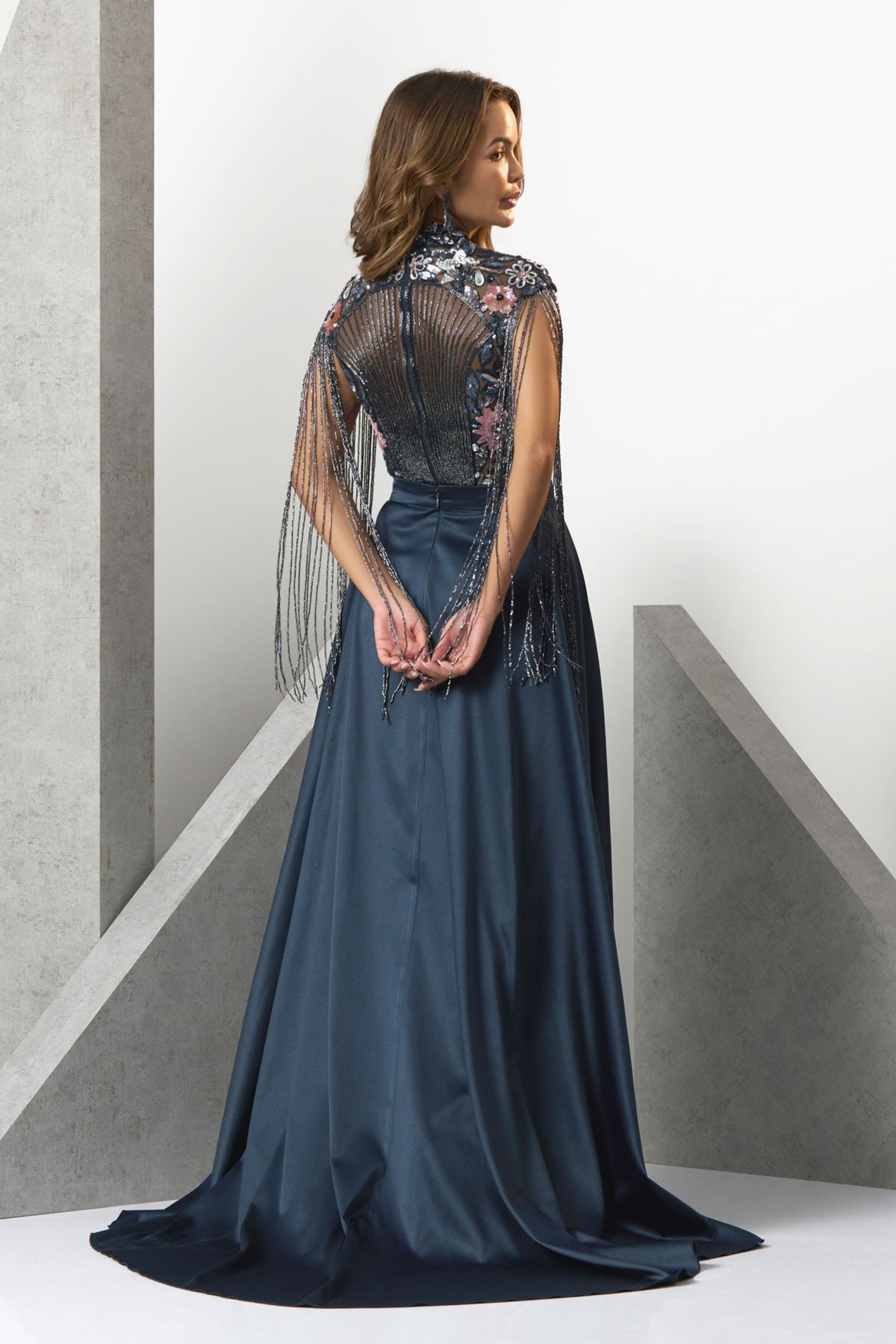 Princess Allure Deep Blue Gown