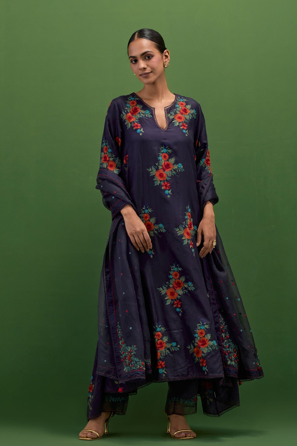 Midnight Blue Kurta Set