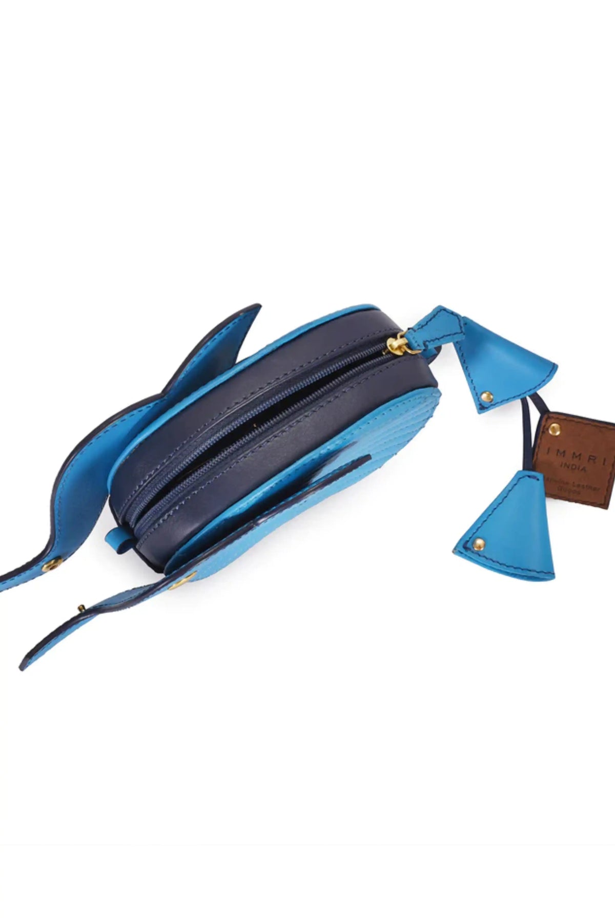 Blue Hathi Batua Bag