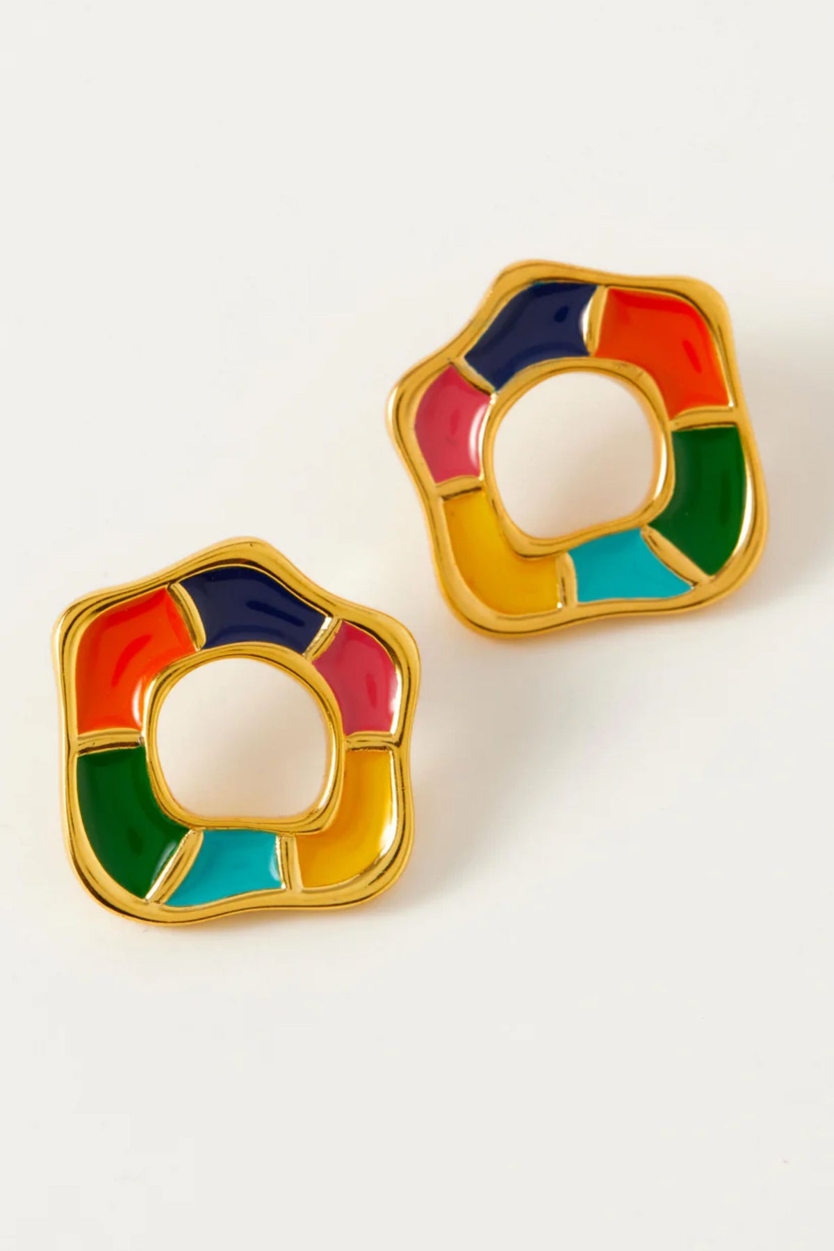 Mykonos-s Multicoloured Earrings