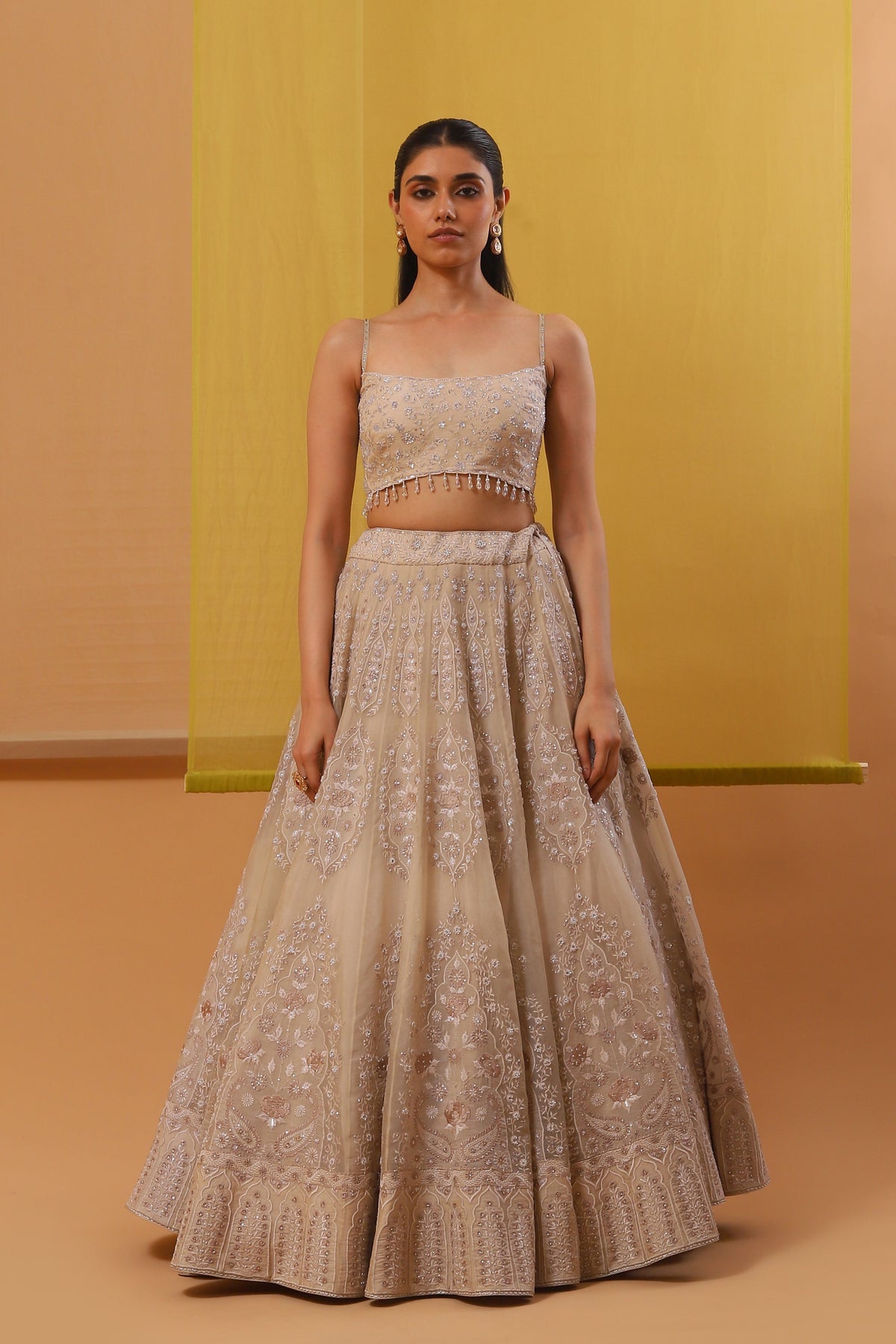 Offwhite Ainaz Lehenga Set