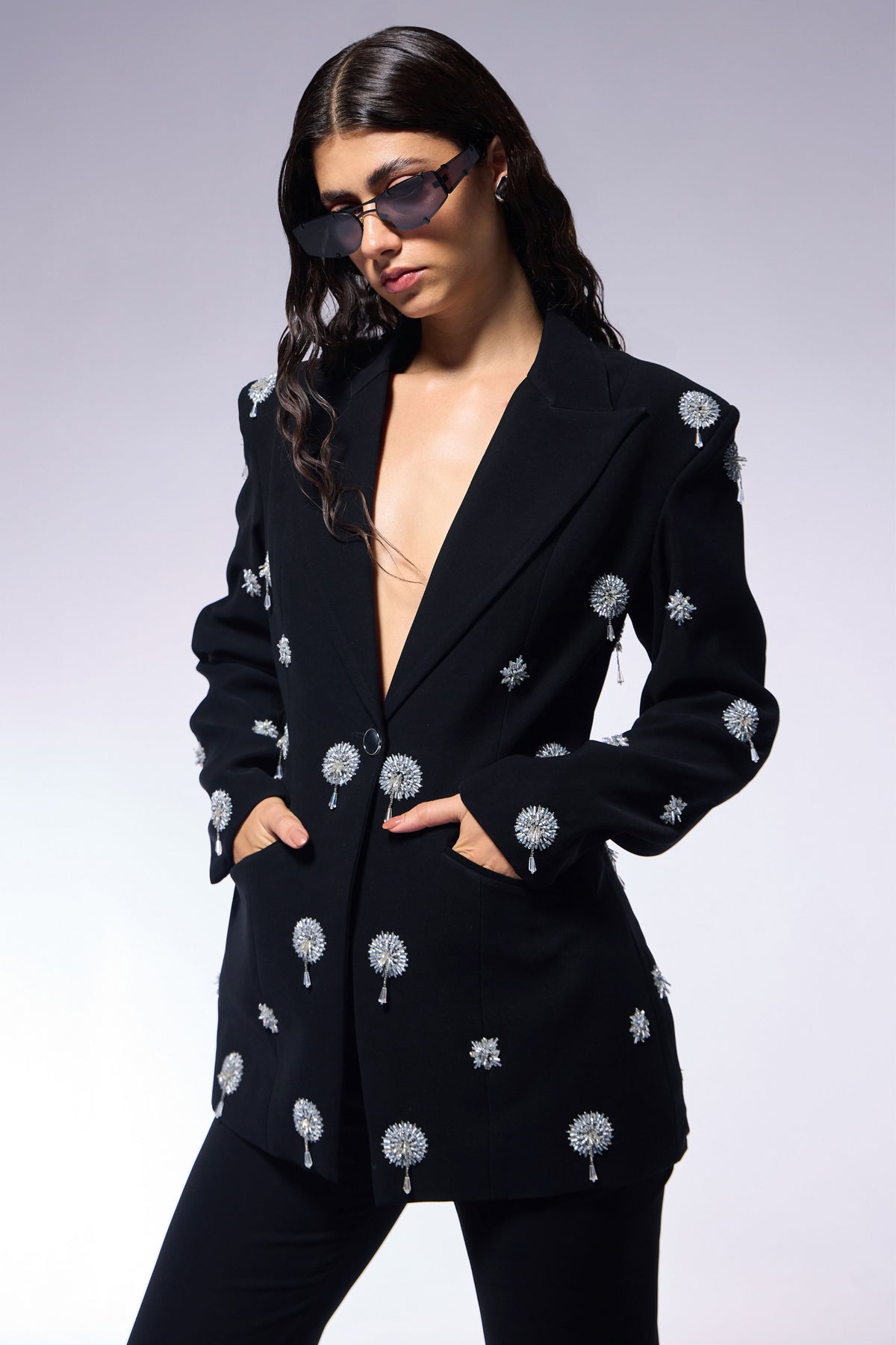 Cosmos Midnight jacket set