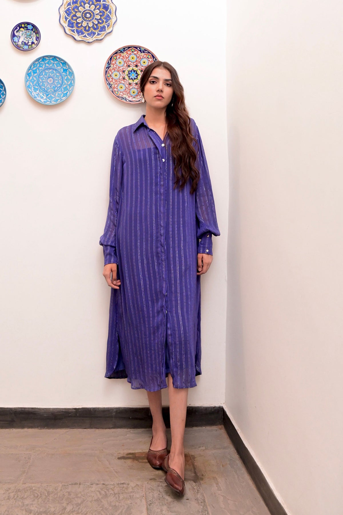 Neelambar Shirt Dress