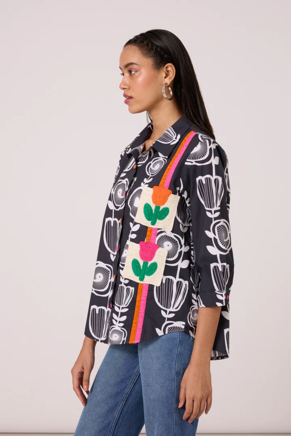 Sofie Floral Printed Shirt