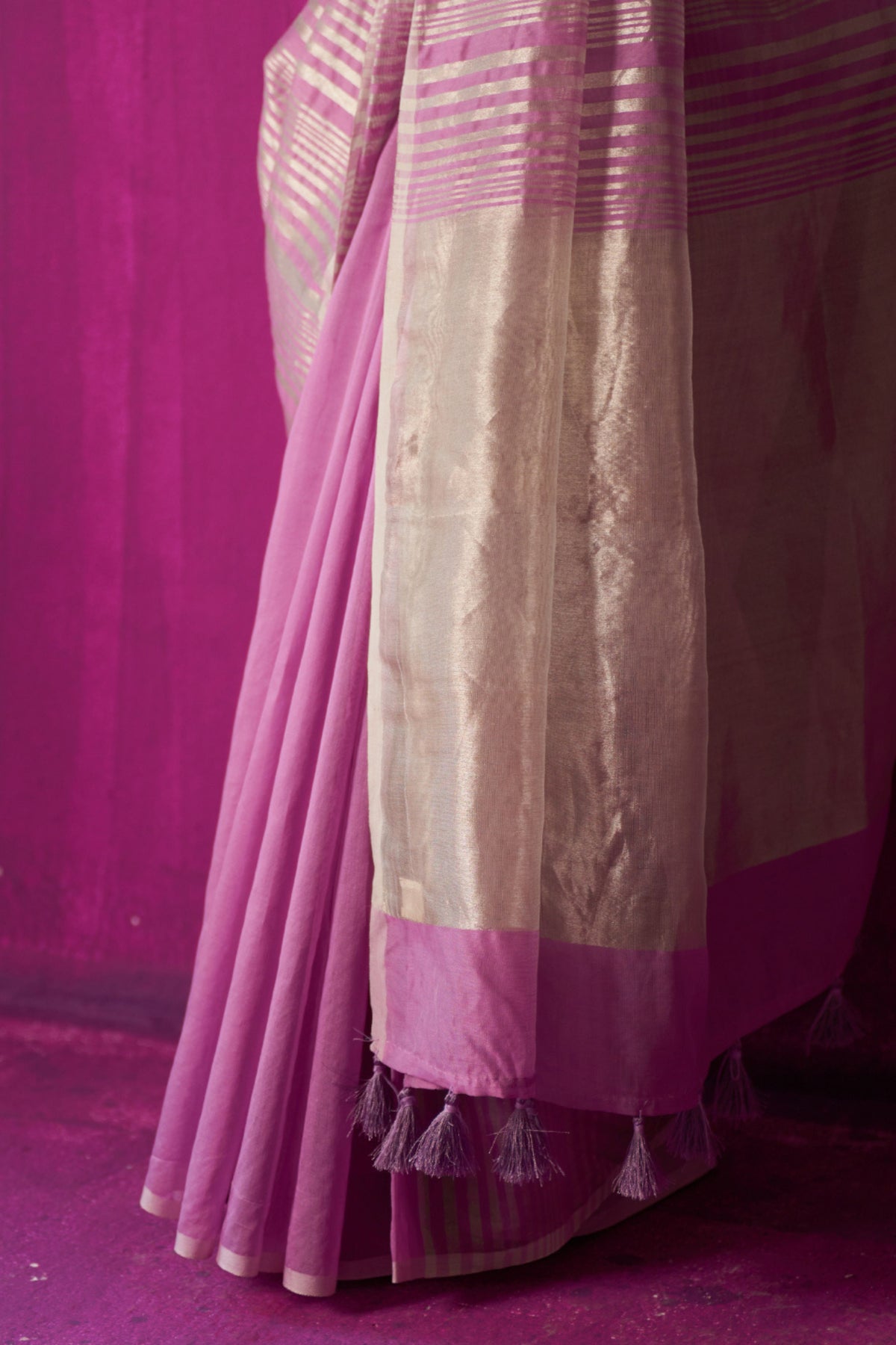 Shabana Mauve Saree