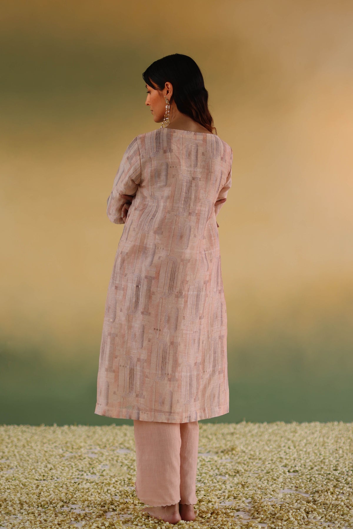 Sattva Pink Kurta