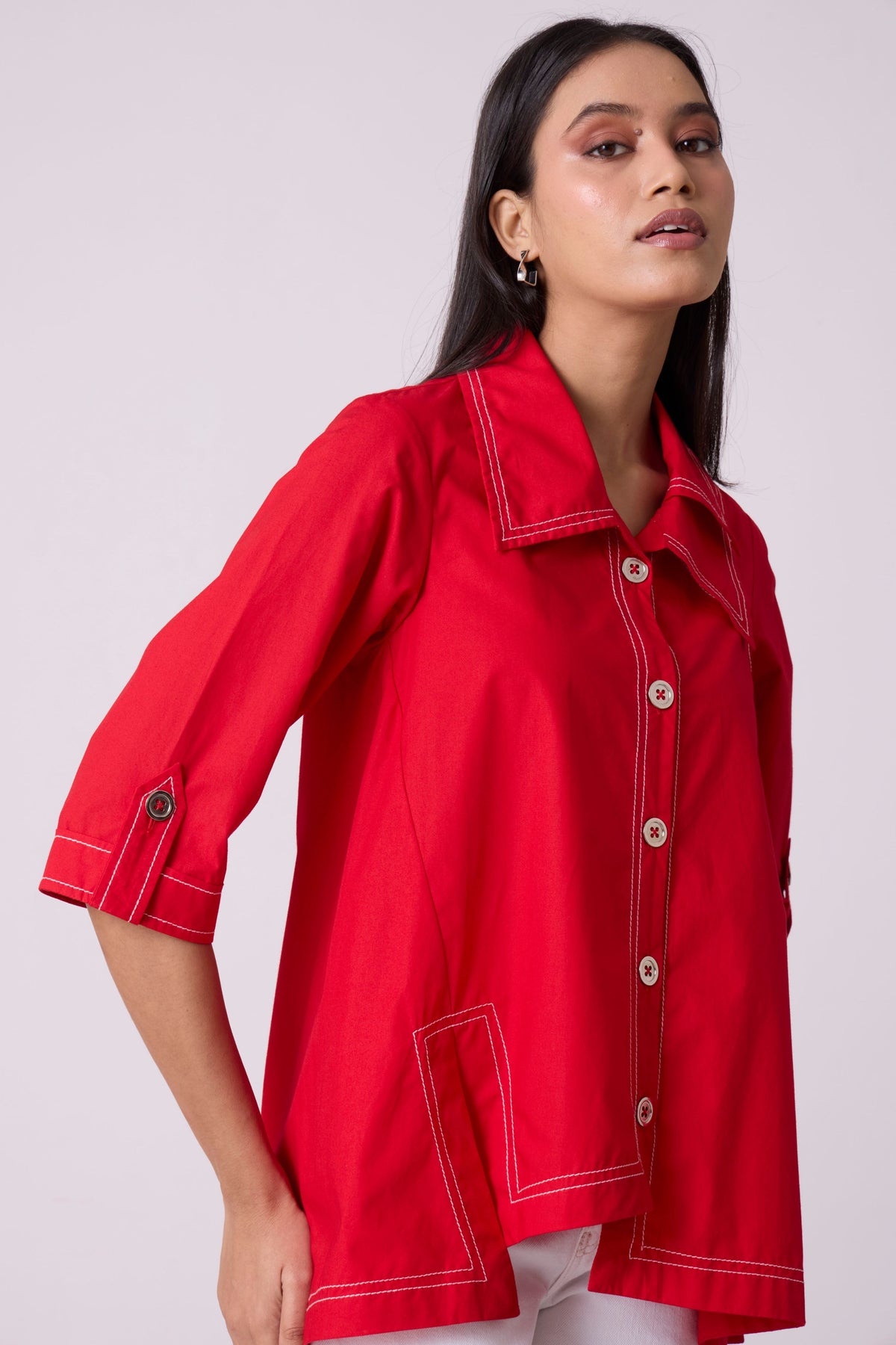 Atlas Paprika Red Shirt