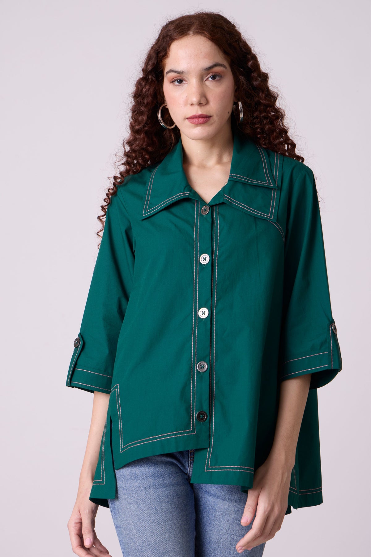 Atlas Forest Green Shirt