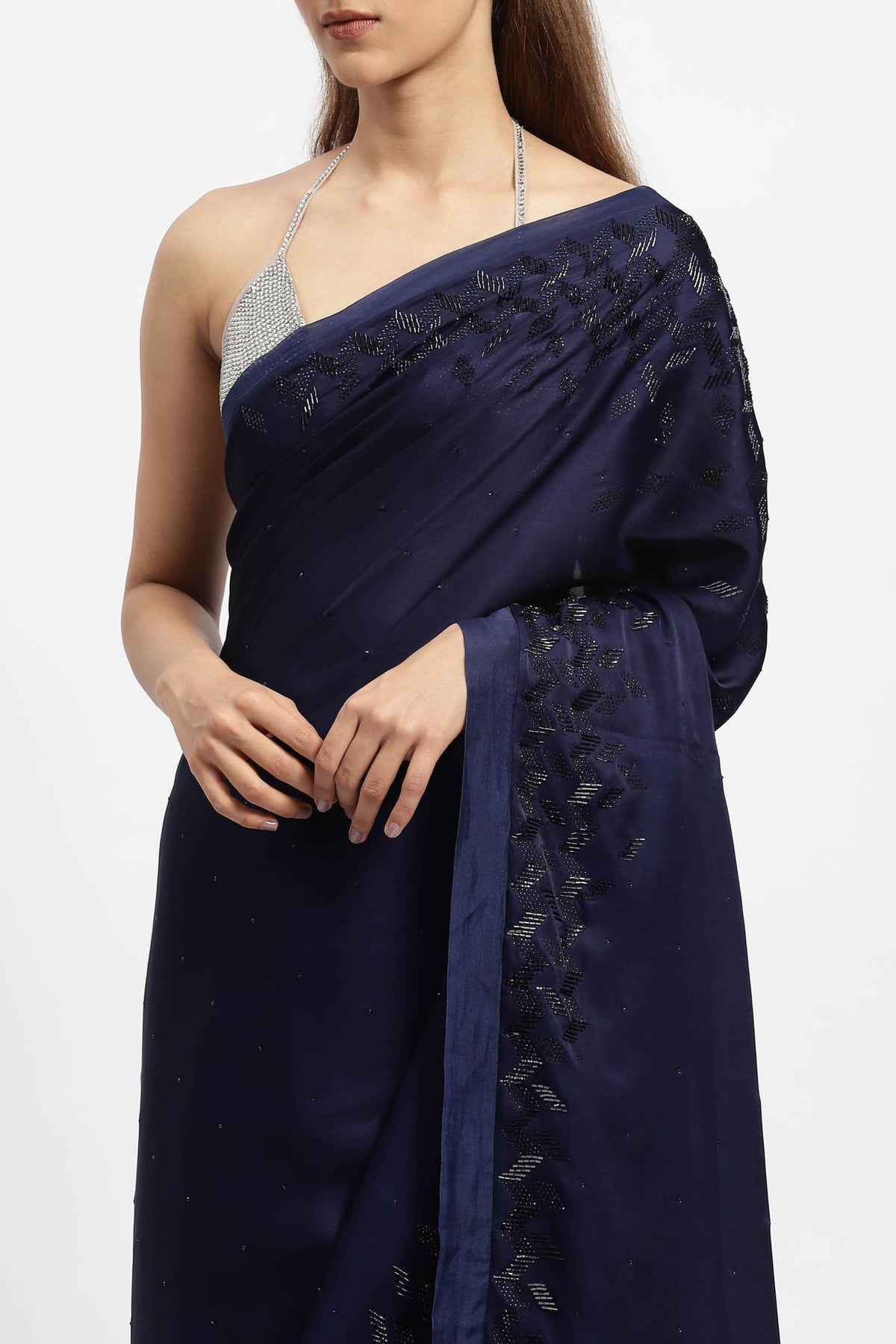 Atlantis Calls Embroidered Saree