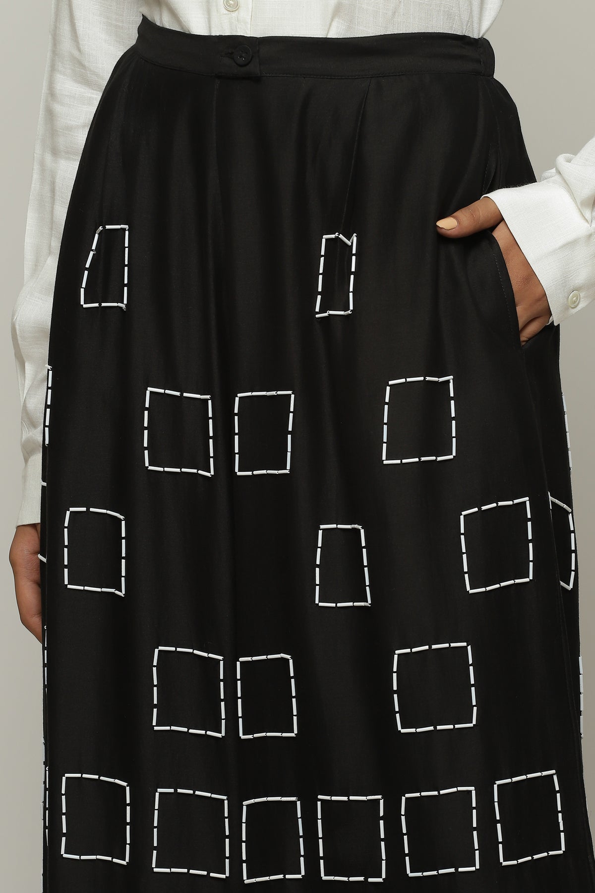 Geometric Square Palazzo Pant