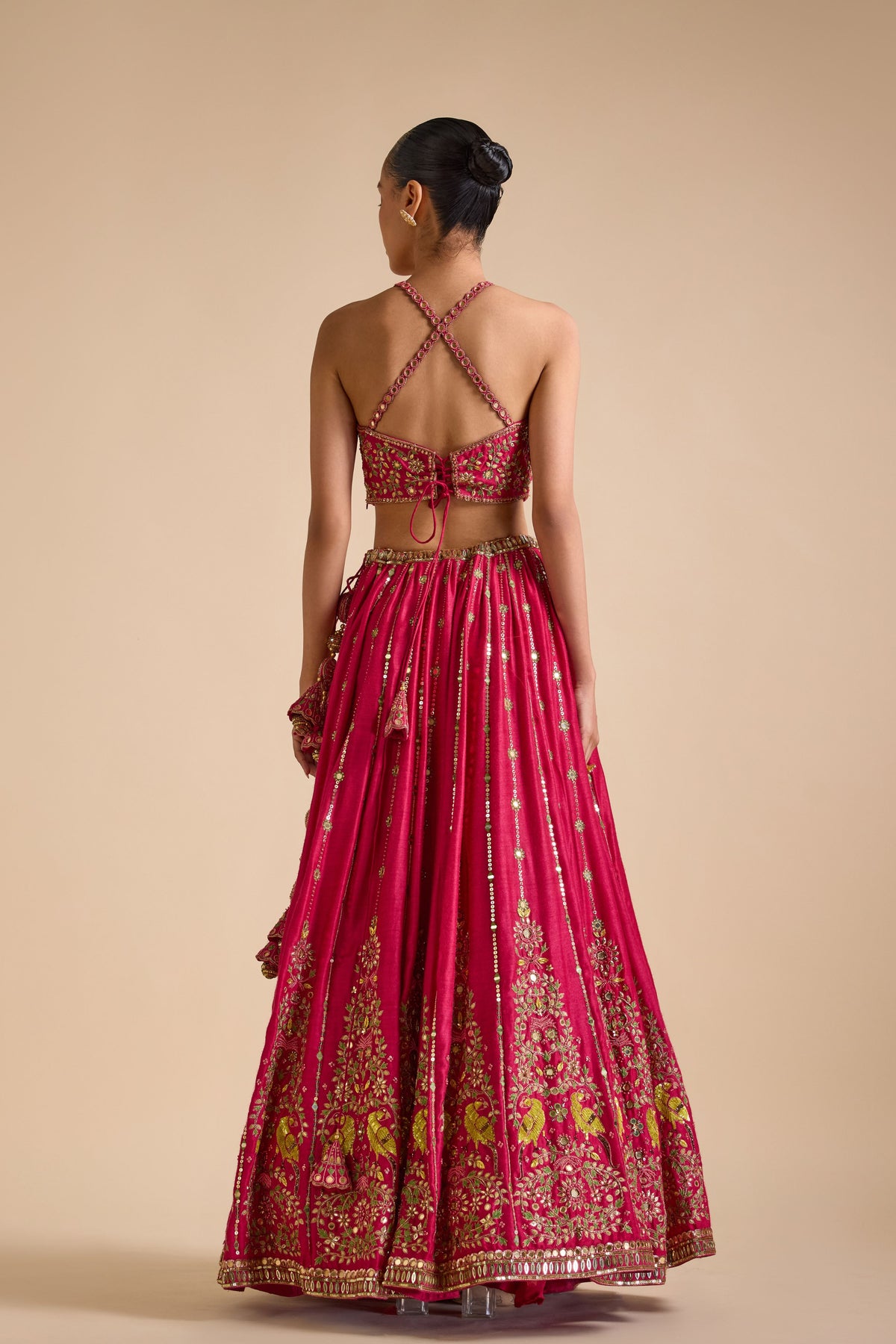 Rani Pink Lehenga Set