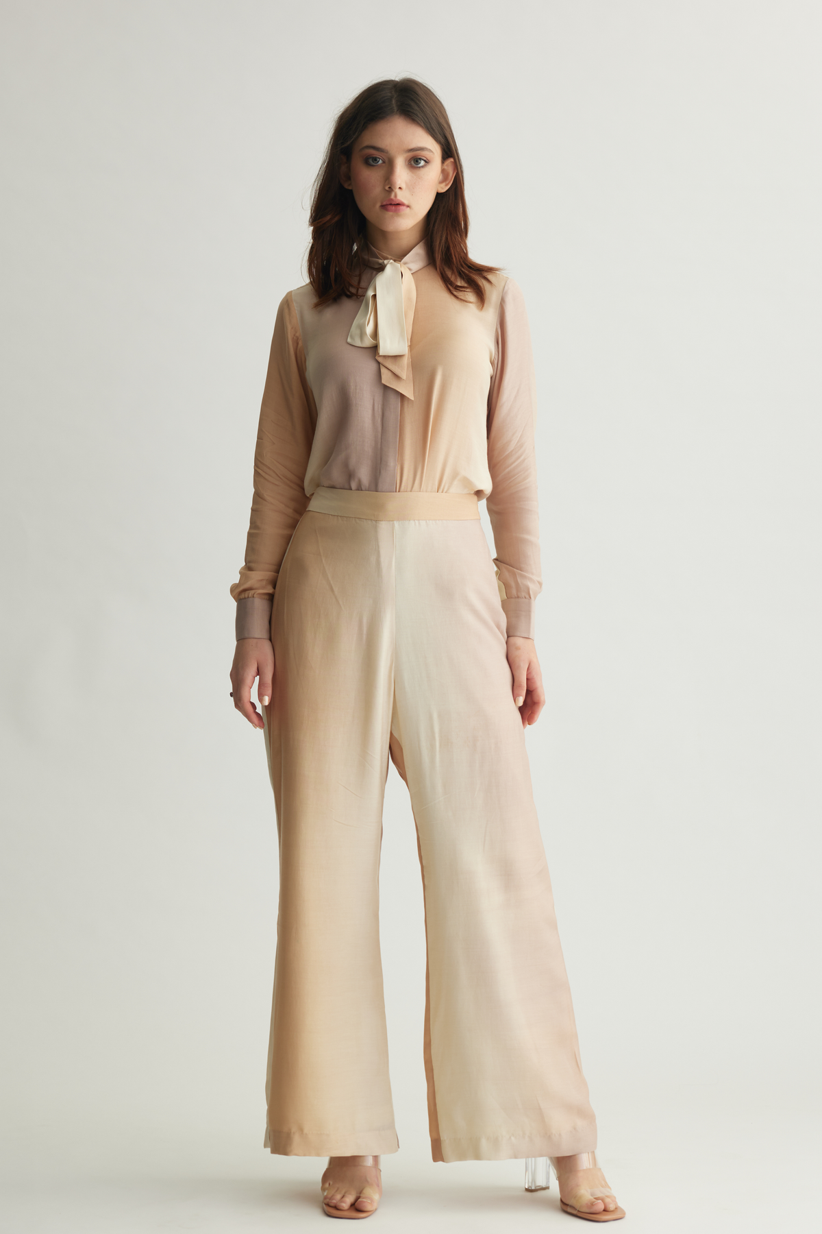 Beige Ombre Pants