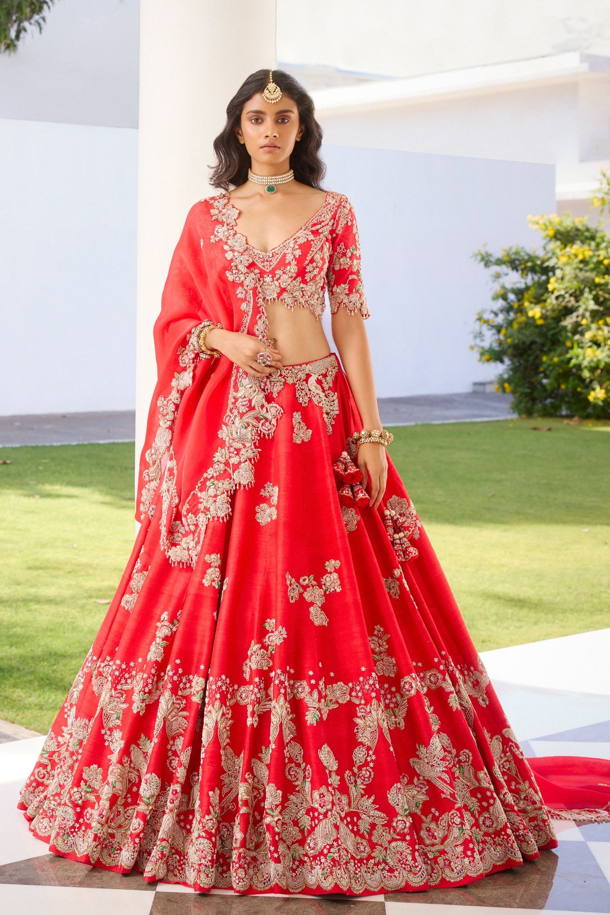 Eden Silk Lehenga Set