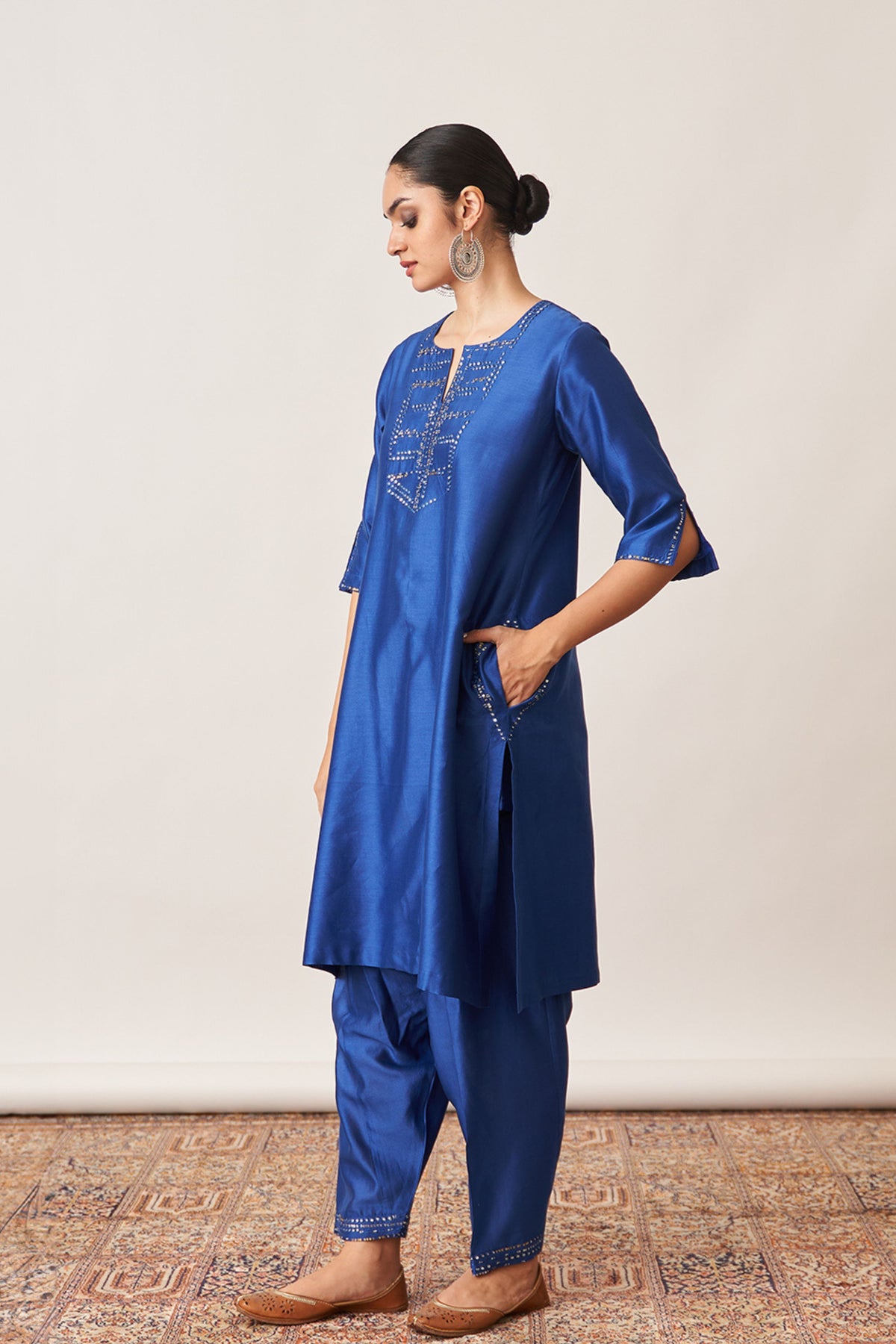 Blue Kurta Set