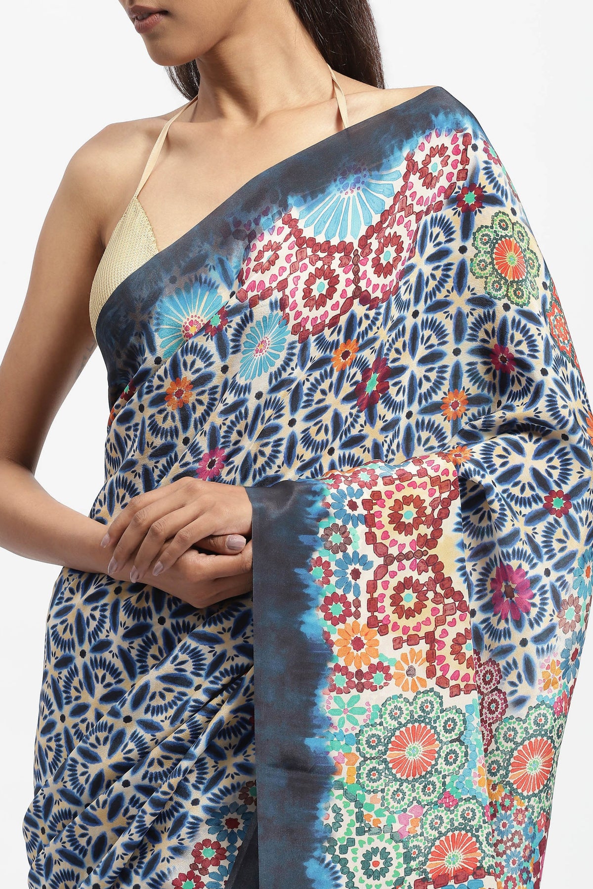 Mathemagick Printed Saree