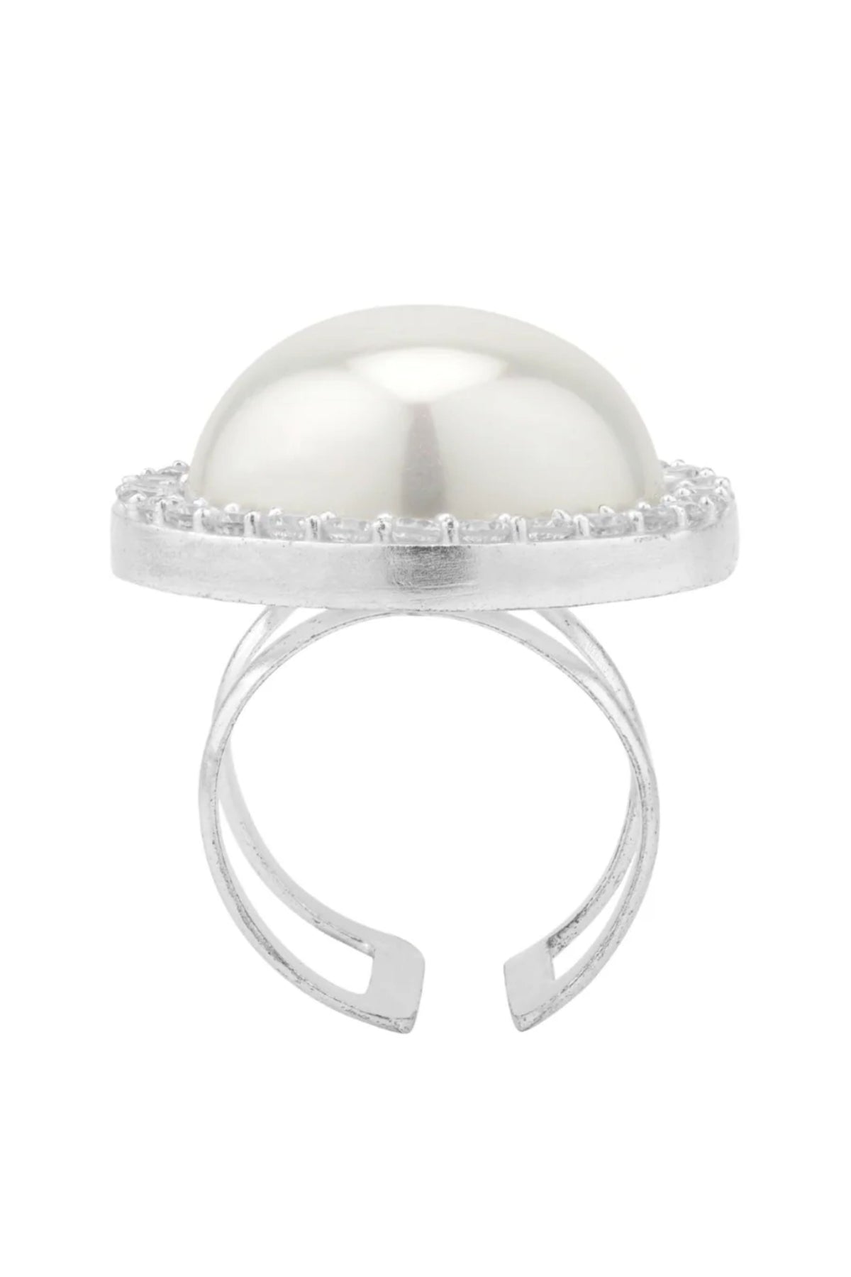 White Elan Ring