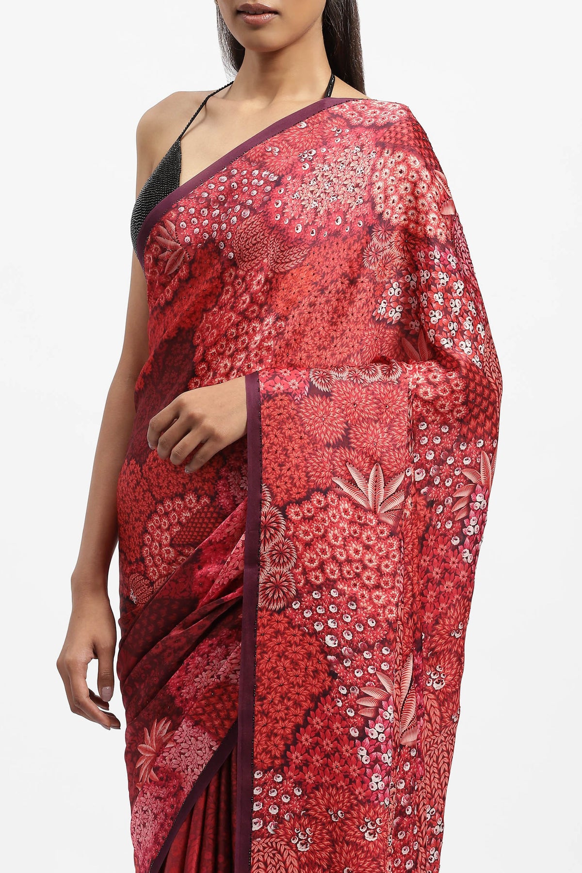 Maple&#39;s Shade Embellished Saree