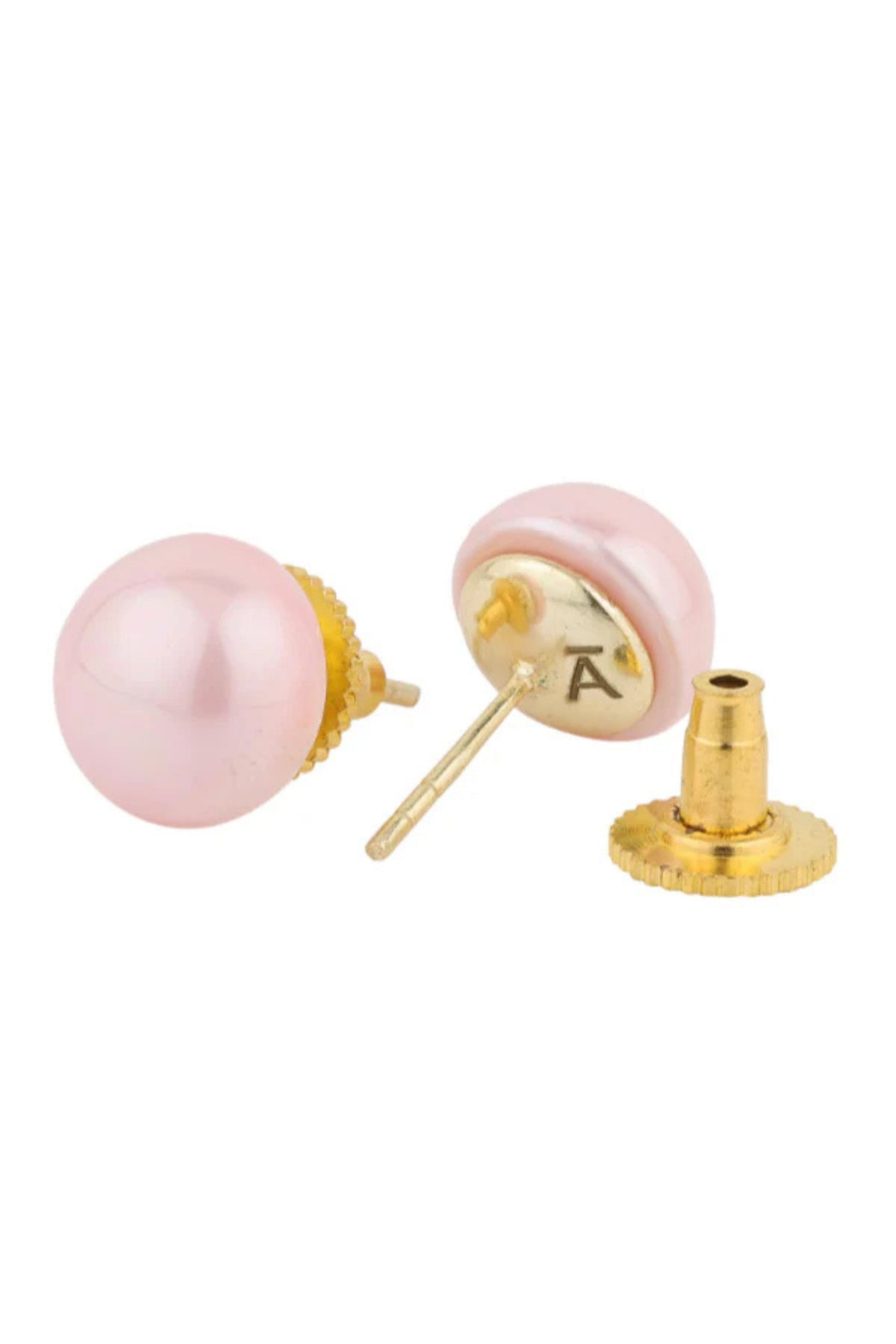 Pink 10mm Studs Earring