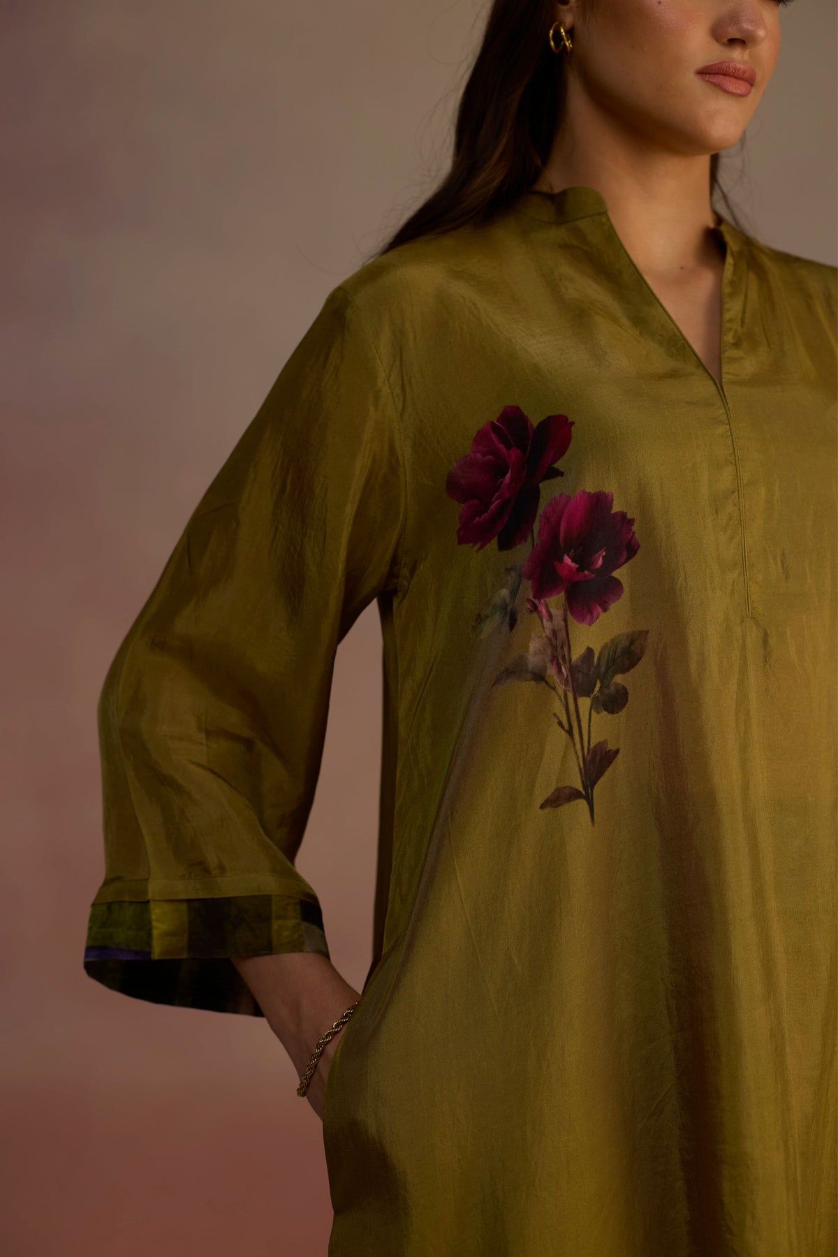 Clover Green Kurta