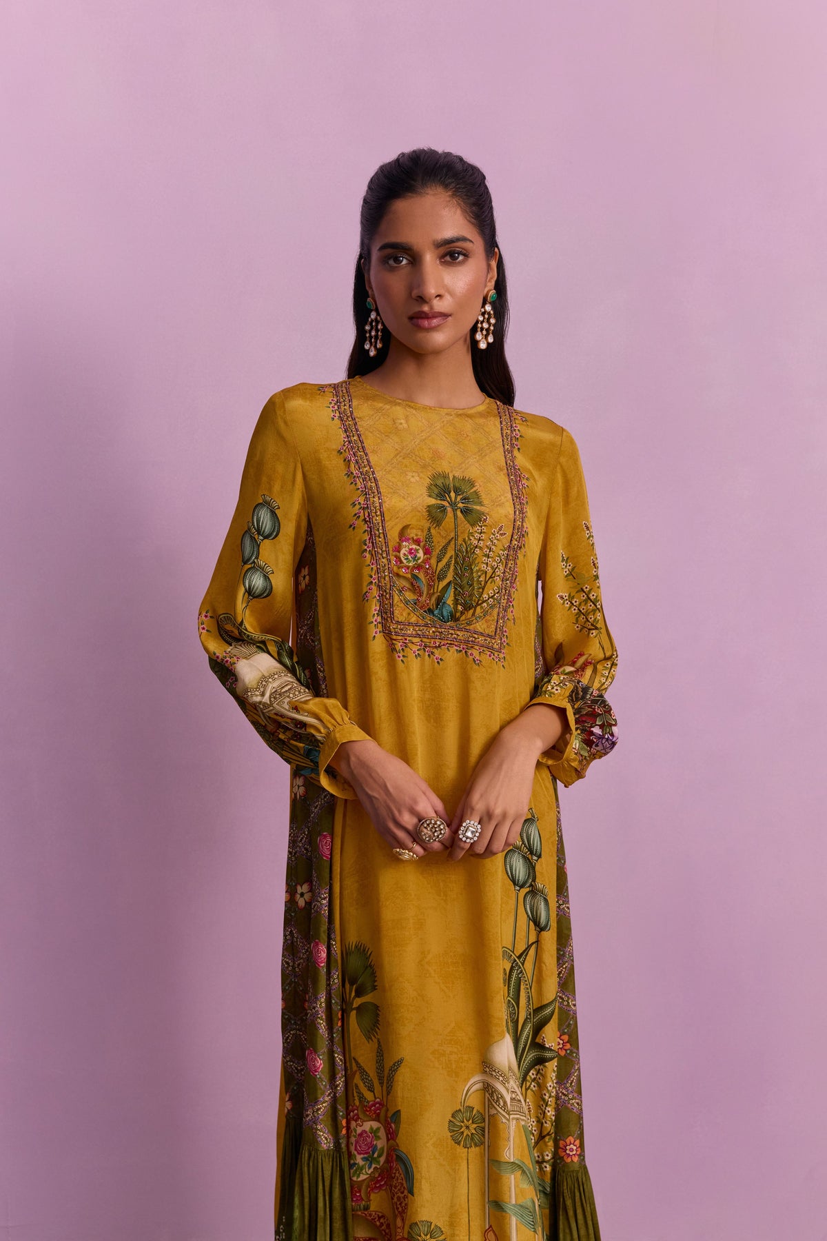 Mustard Naisa Dress