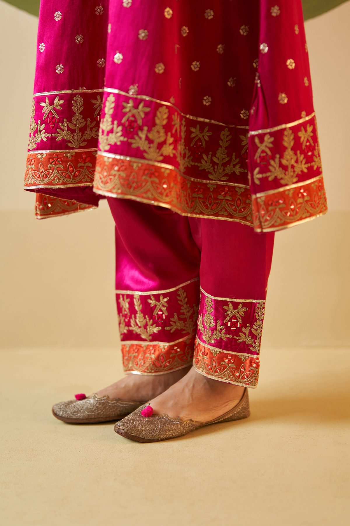 Rani Satin Choga Set