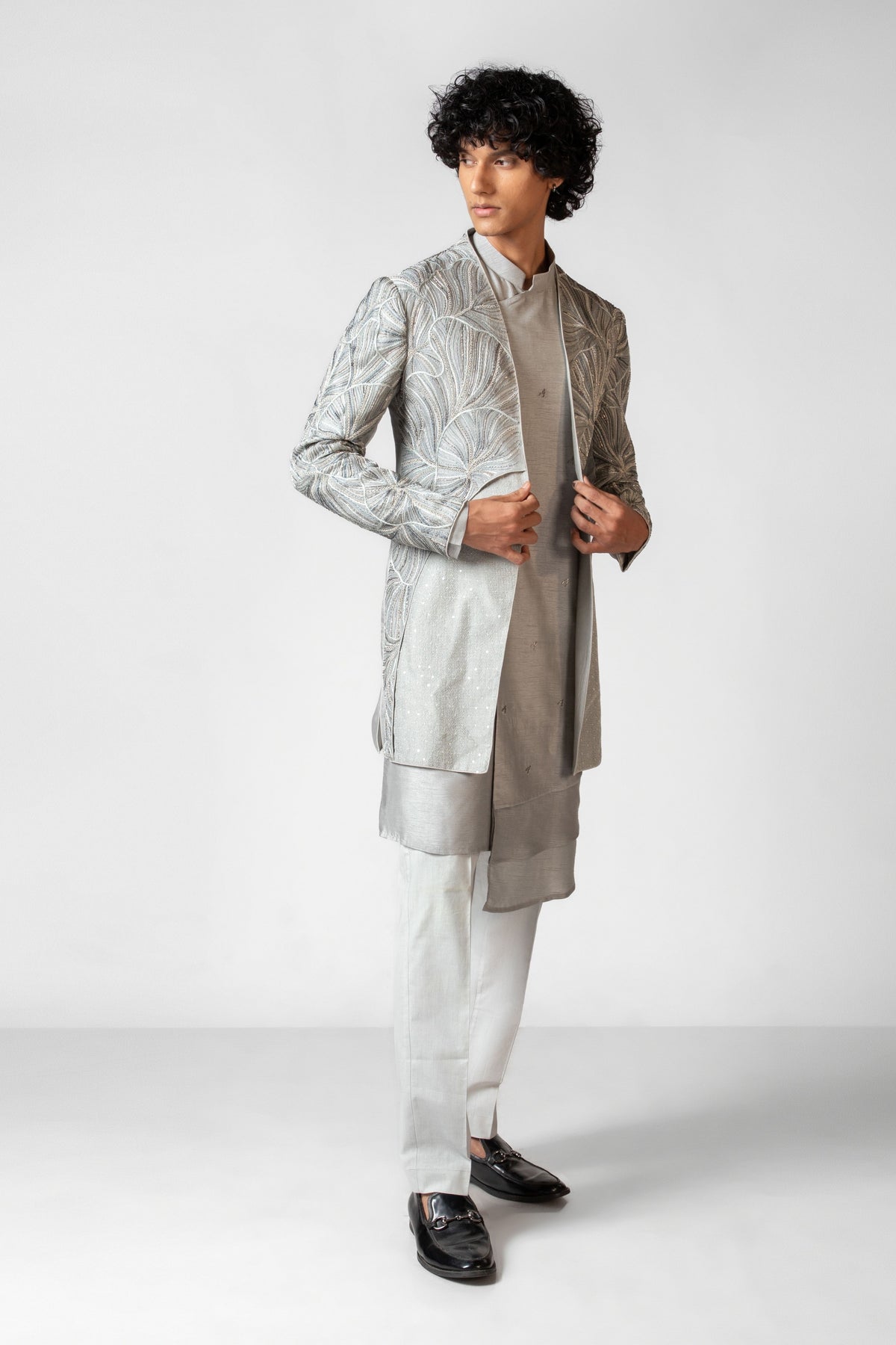 The Grey Saphire Kurta Set