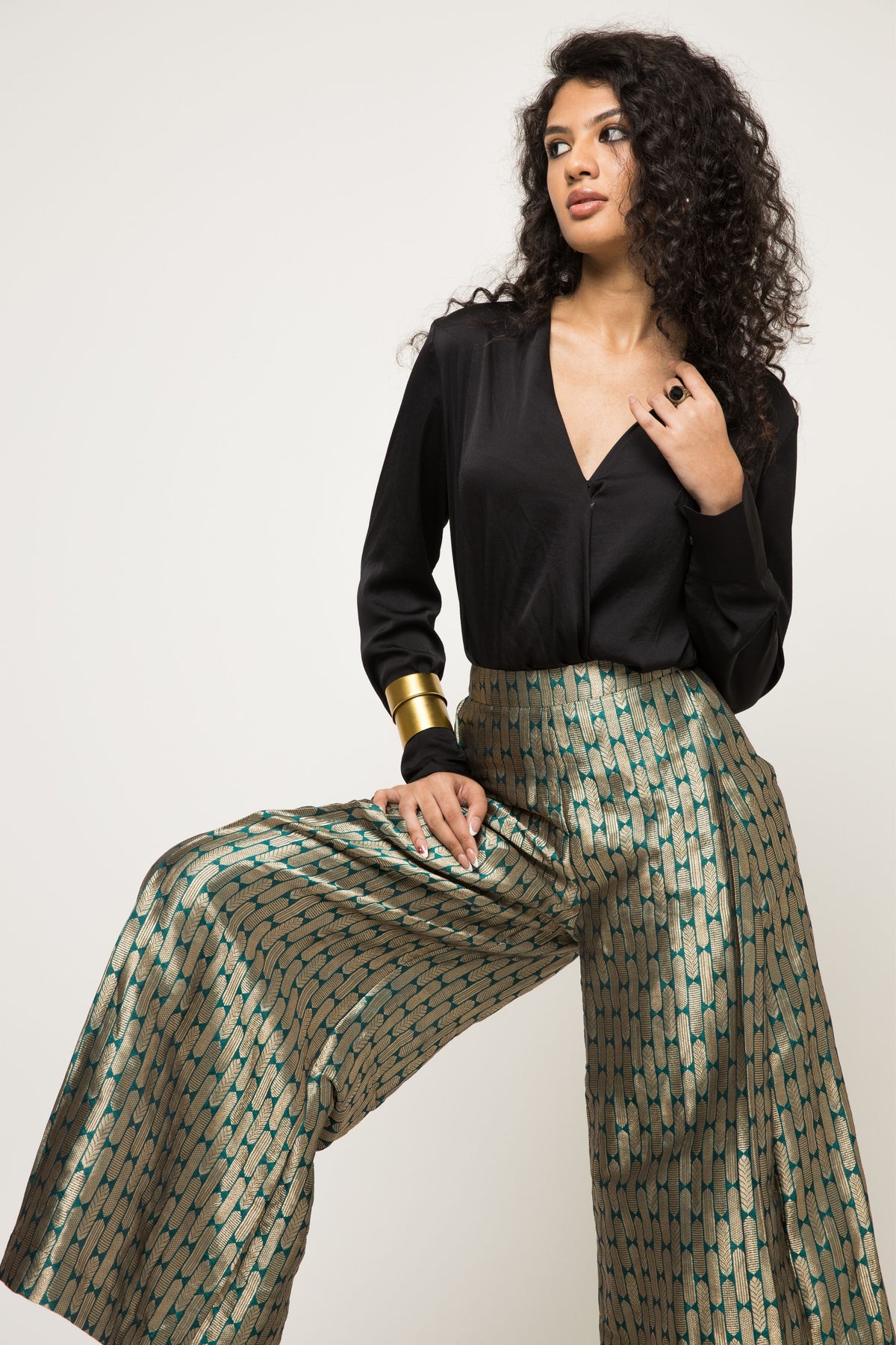 Statement Metallic Co-ord Set