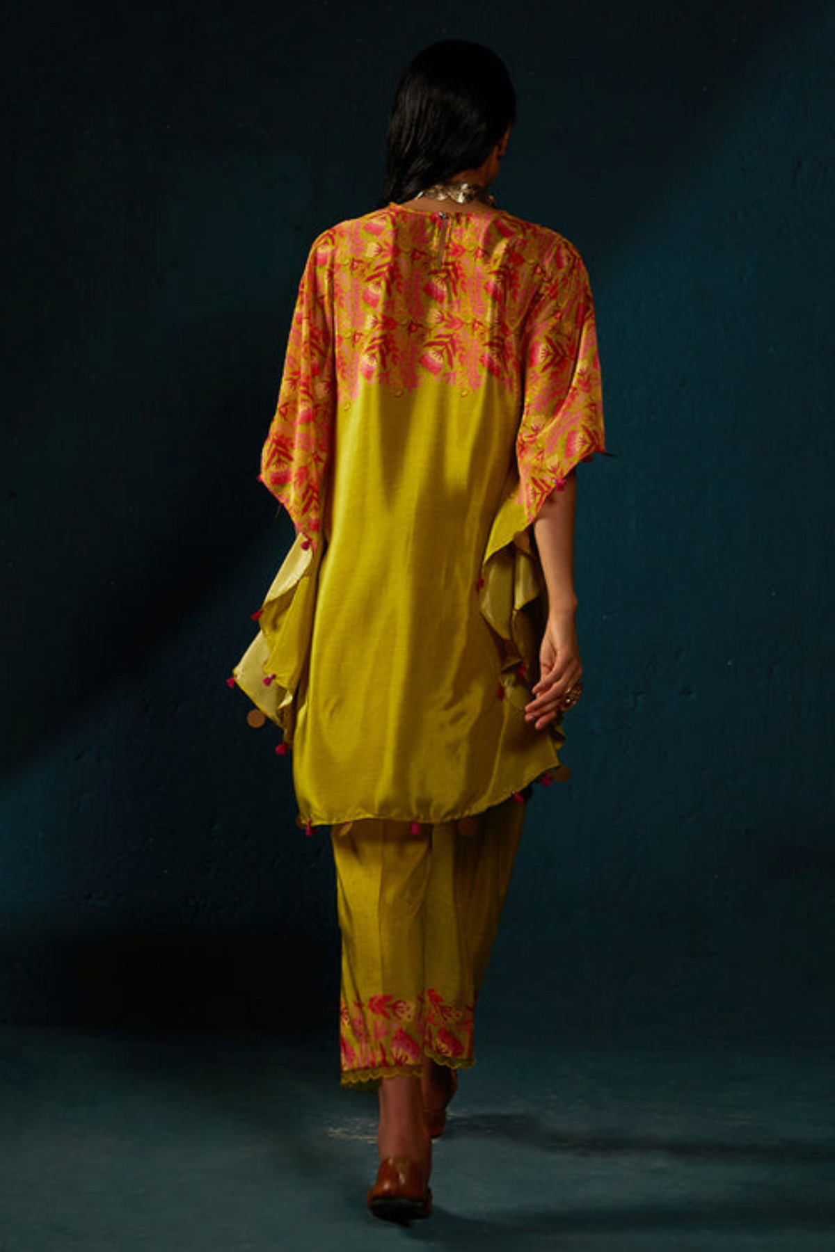 Flowly Printed Kurta Set