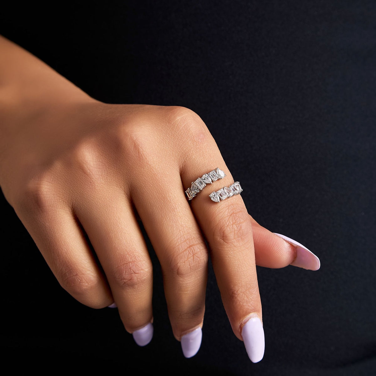 Multi Shape Twist Ring