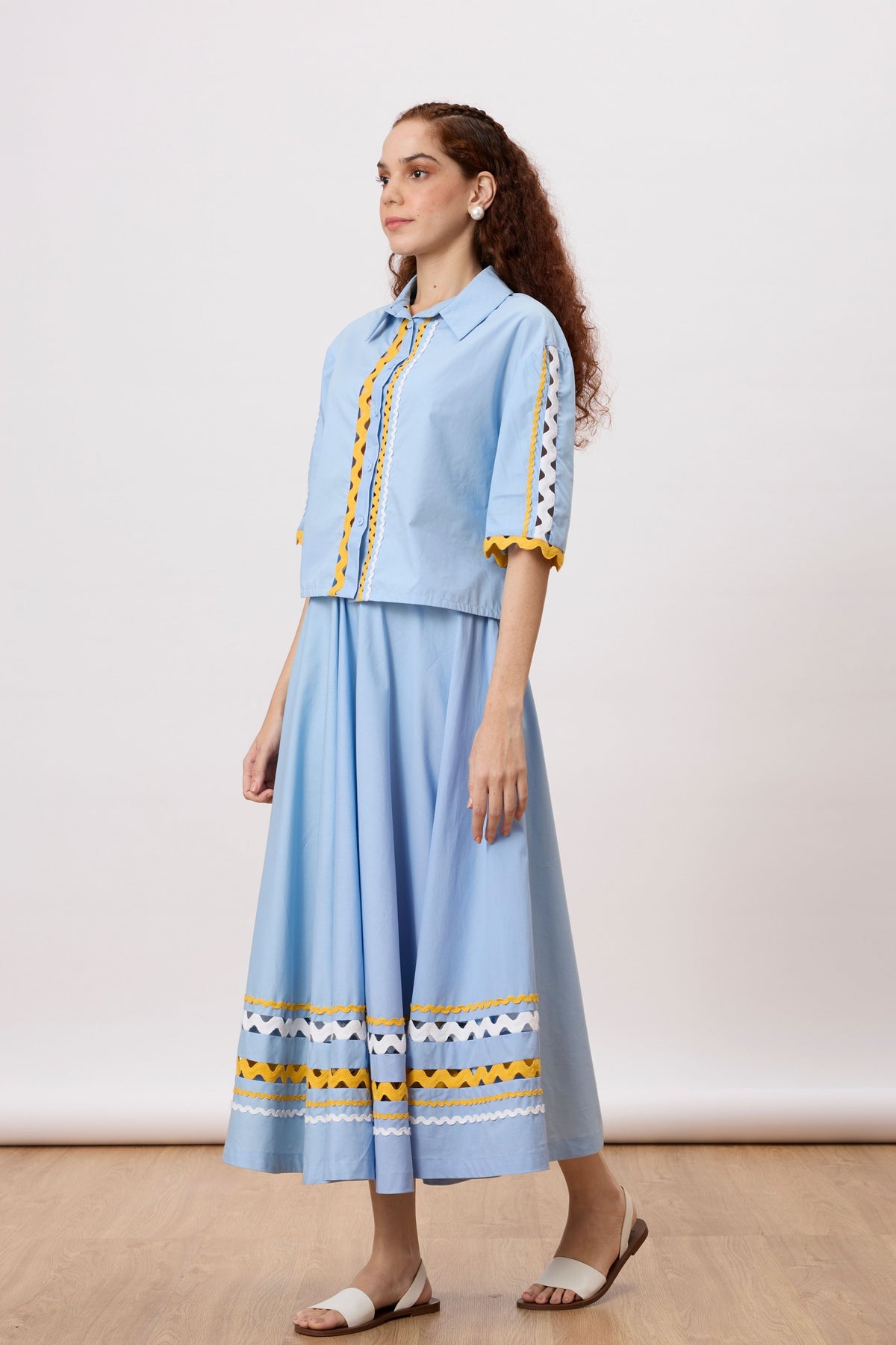 Hazel Dutch Blue Skirt