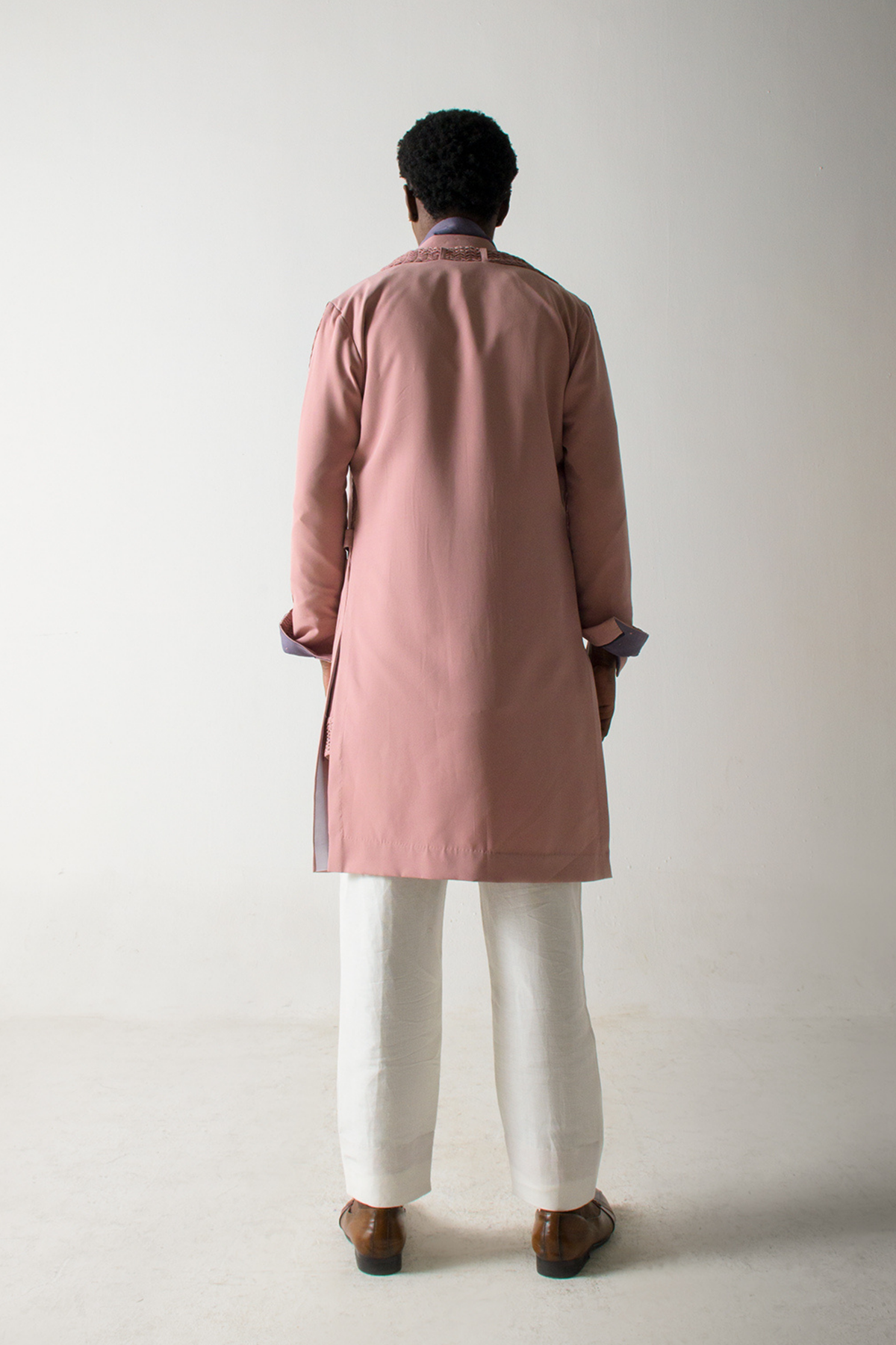 Pink Overcoat Set