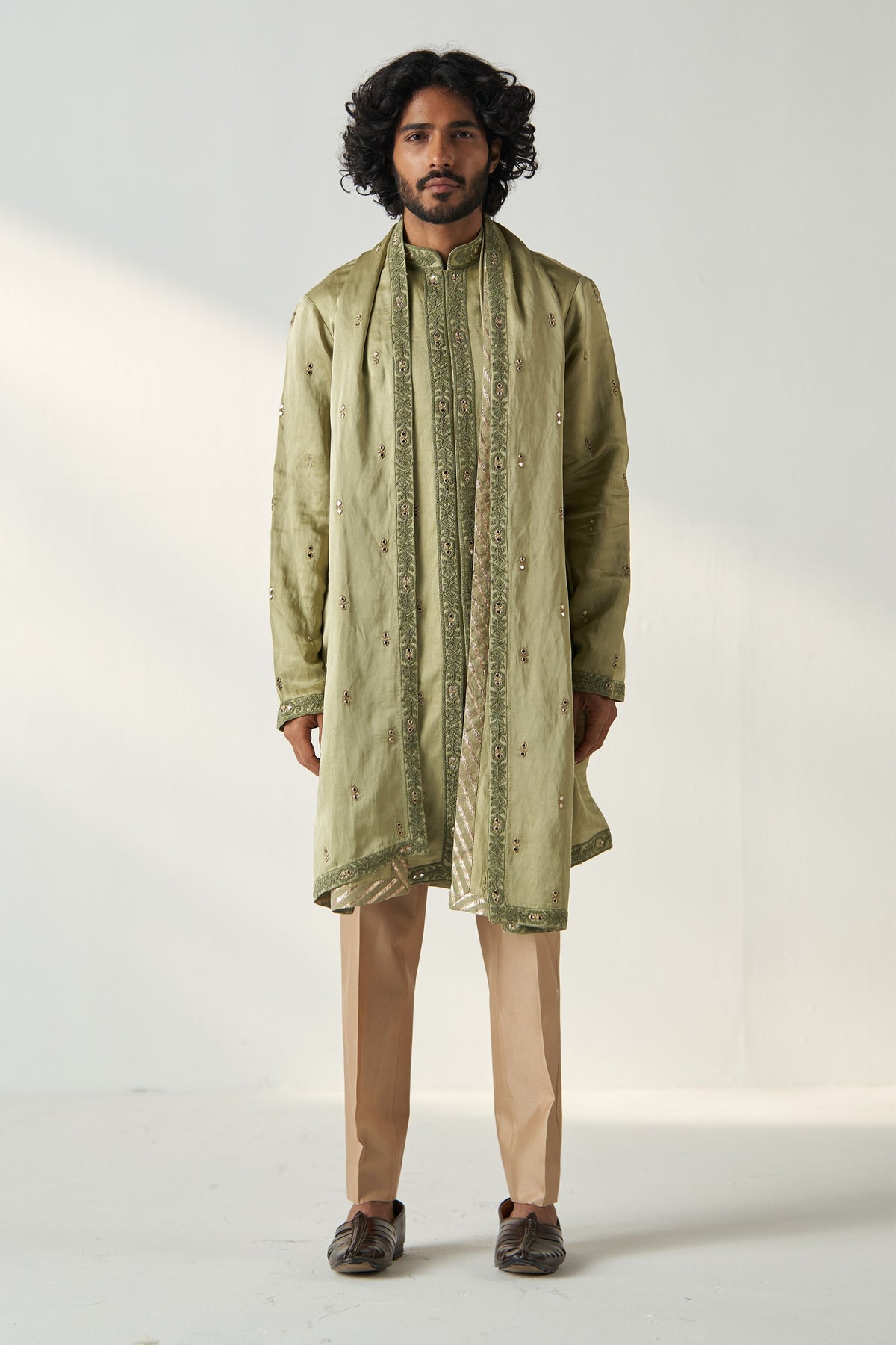 Green Nayaan Kurta Set