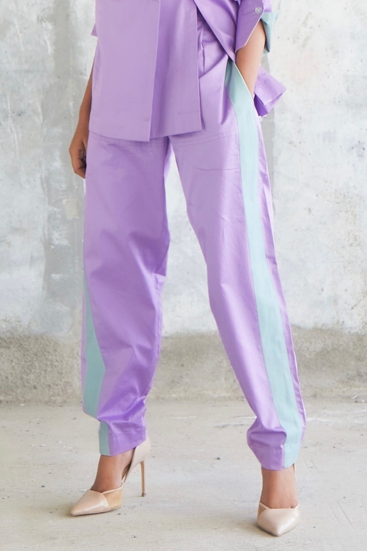 Iris Purple Trousers