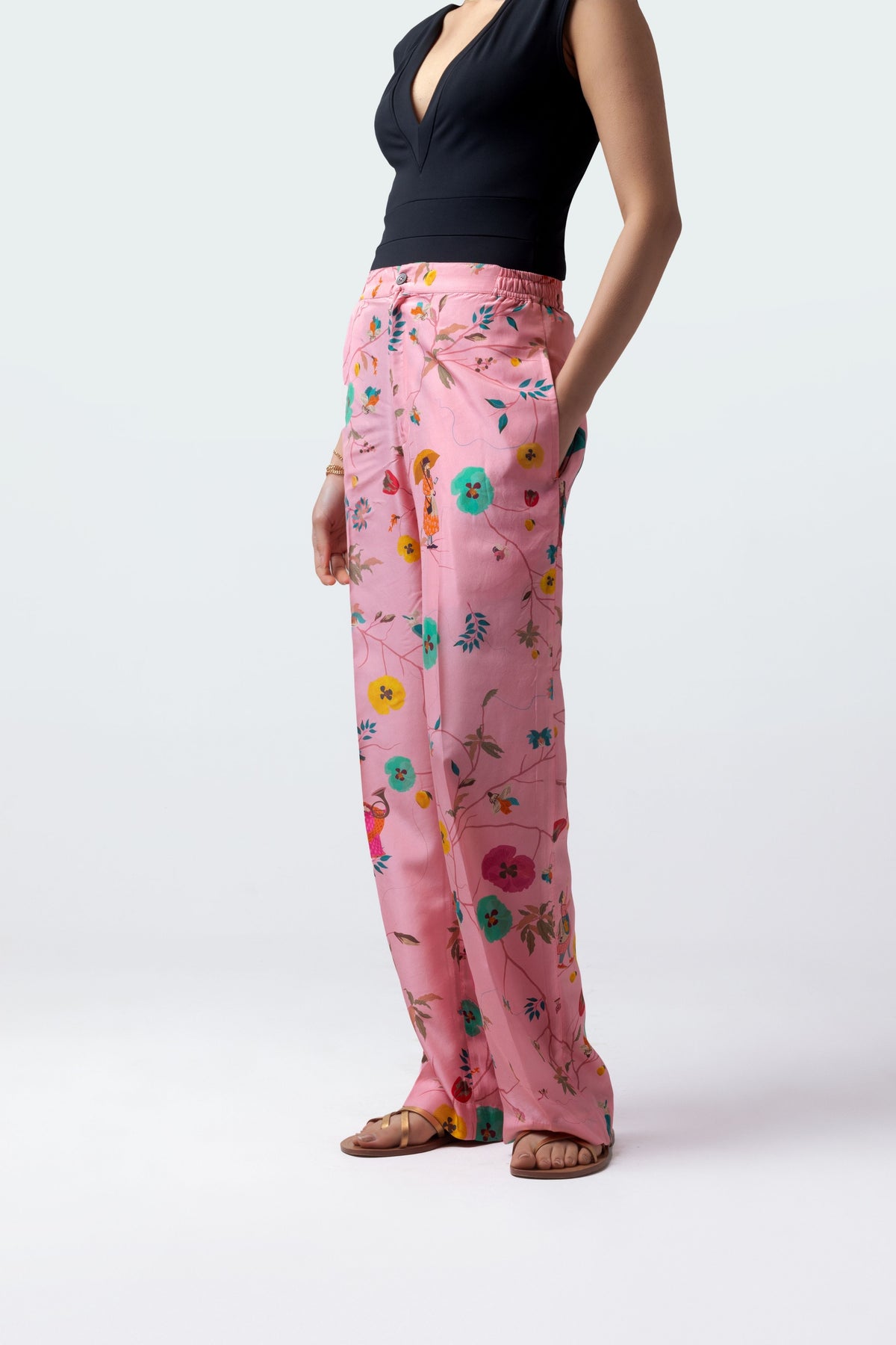 Dhruv Peach Pants