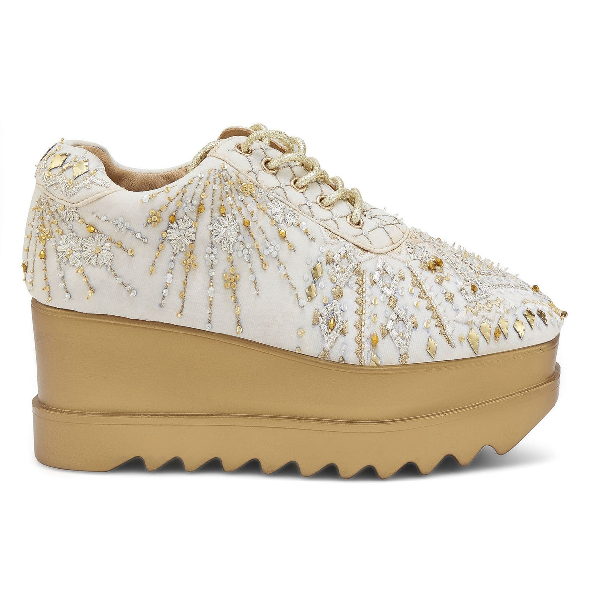 Darlings Wedding Wedge Sneakers